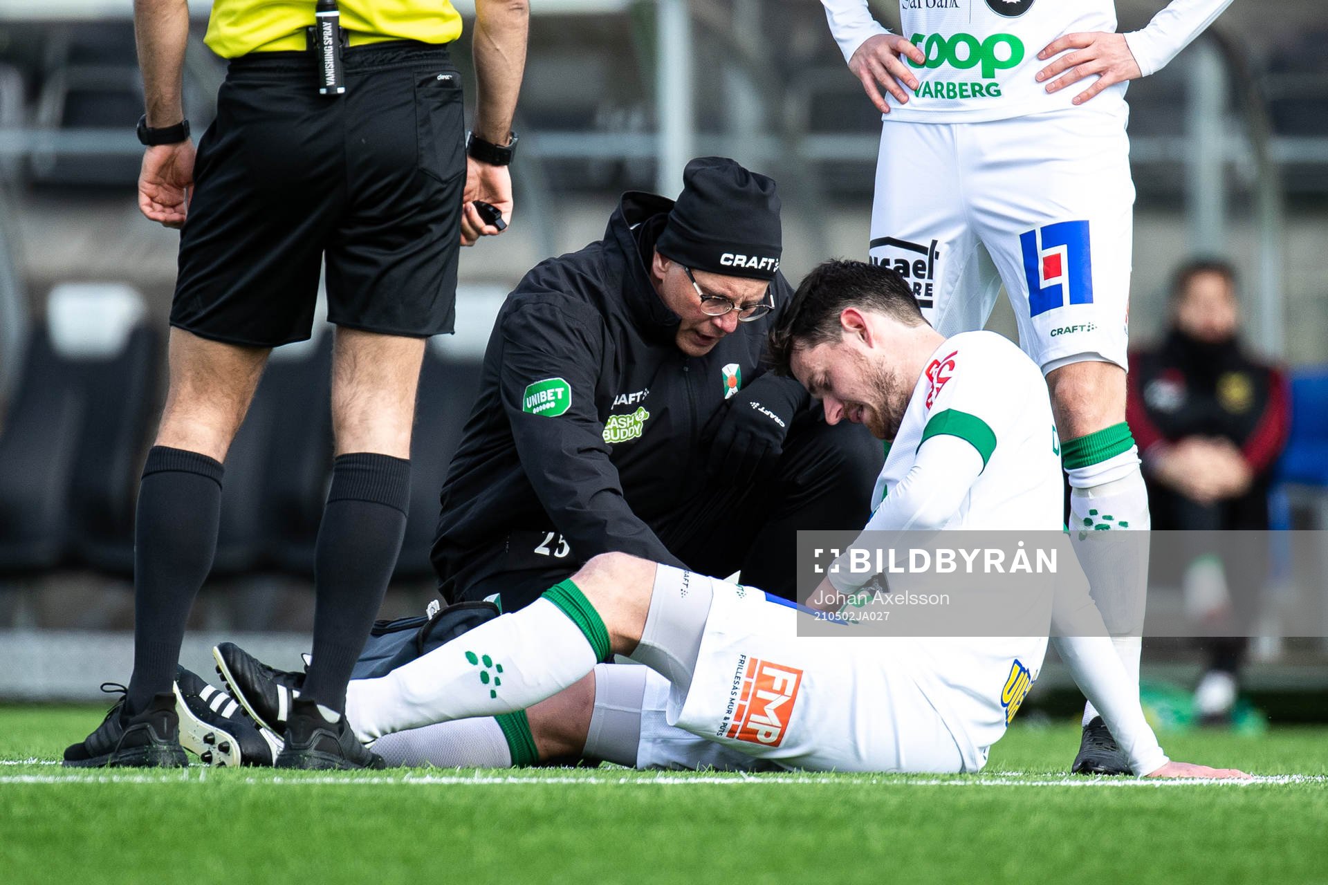 Varbergs Robin Tranberg får vård