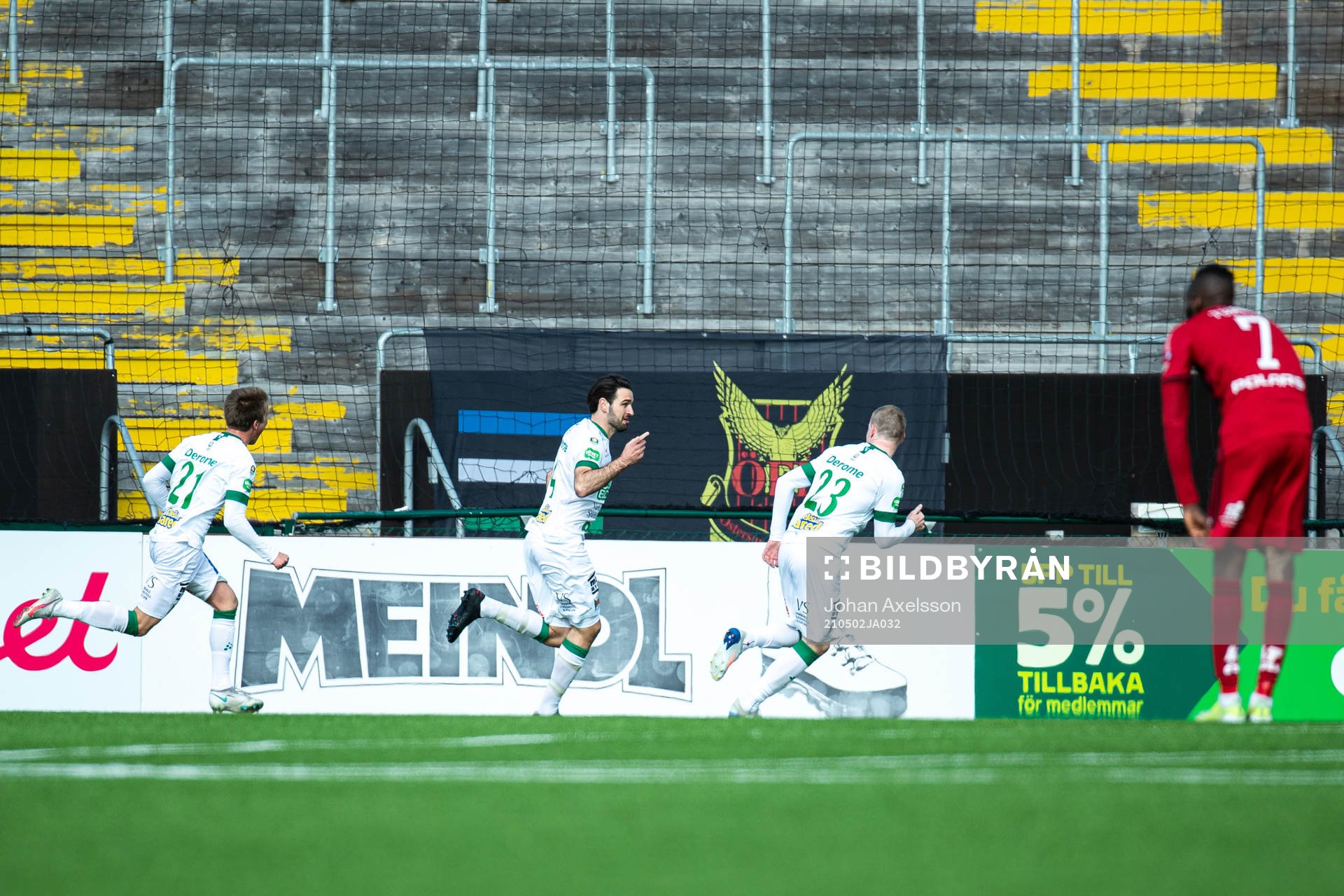 Varbergs Oliver Stanisic jublar