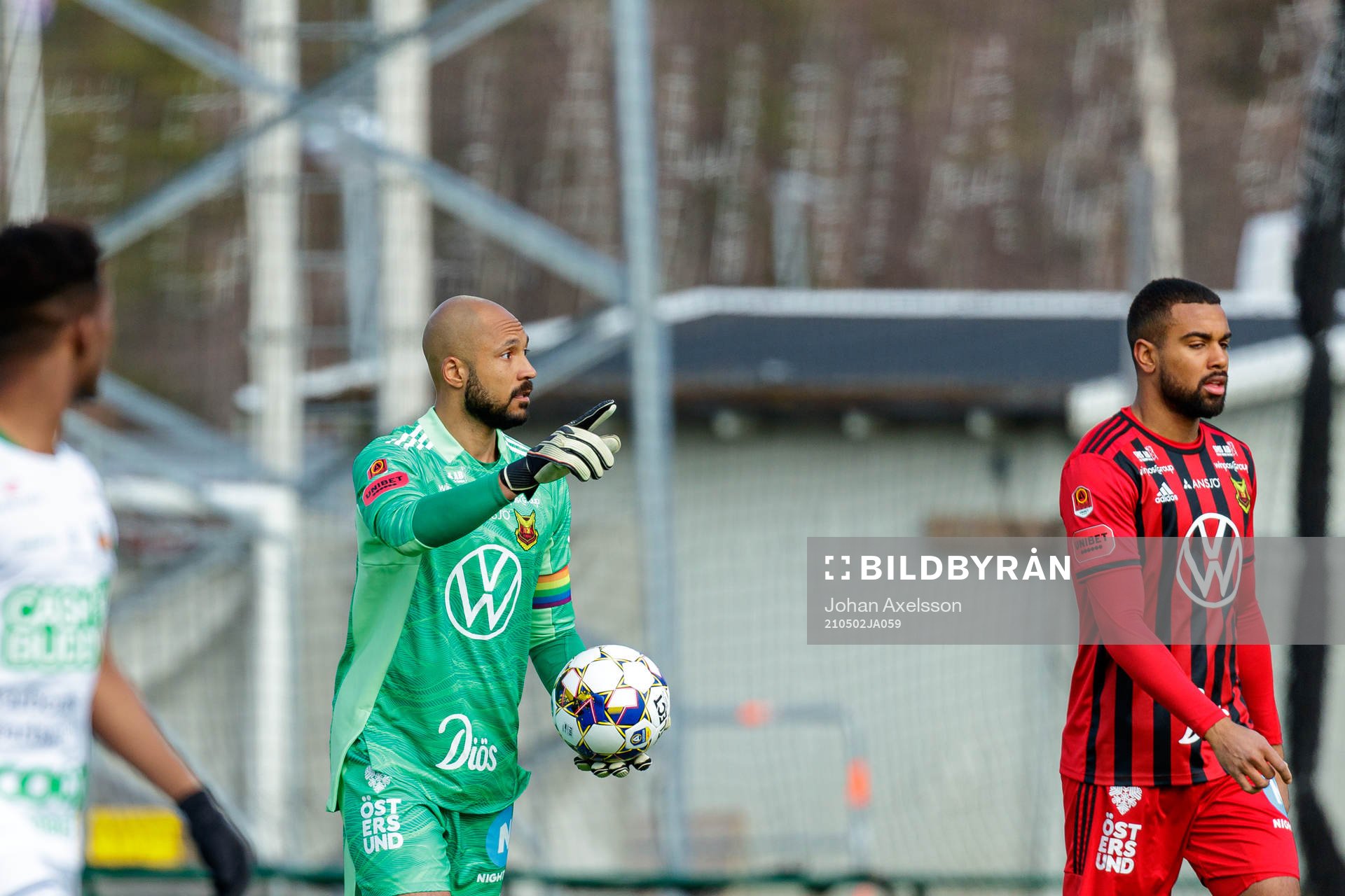 Östersunds målvakt Aly Keita