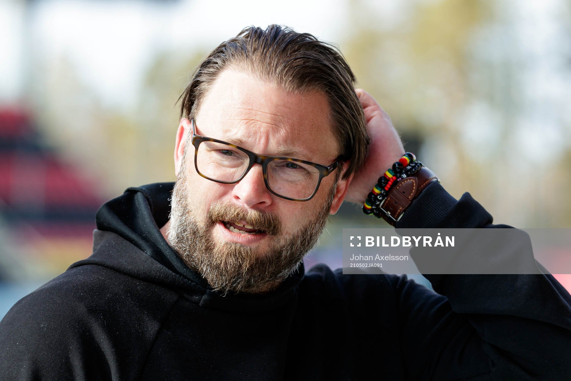 under fotbollsmatchen i Allsvenskan mellan Östersund och