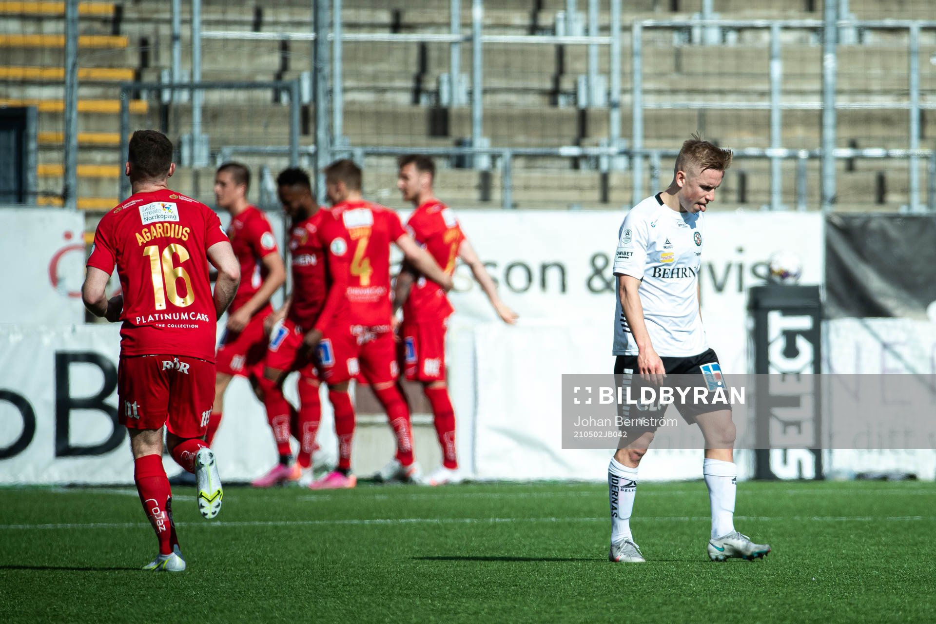 Örebros David Seger deppar vid 0-2
