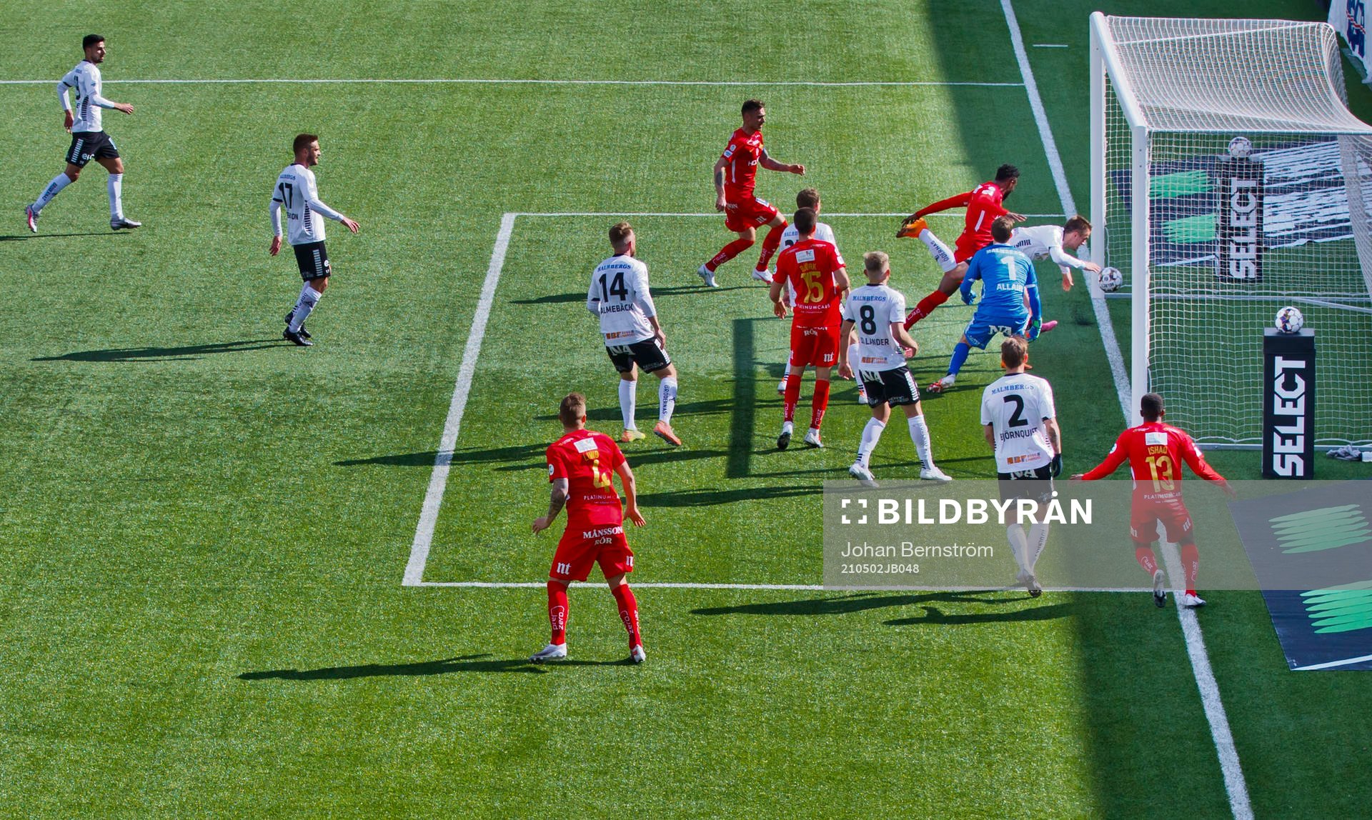 IFK Norrköpings Samuel Adegbenro gör 0-1