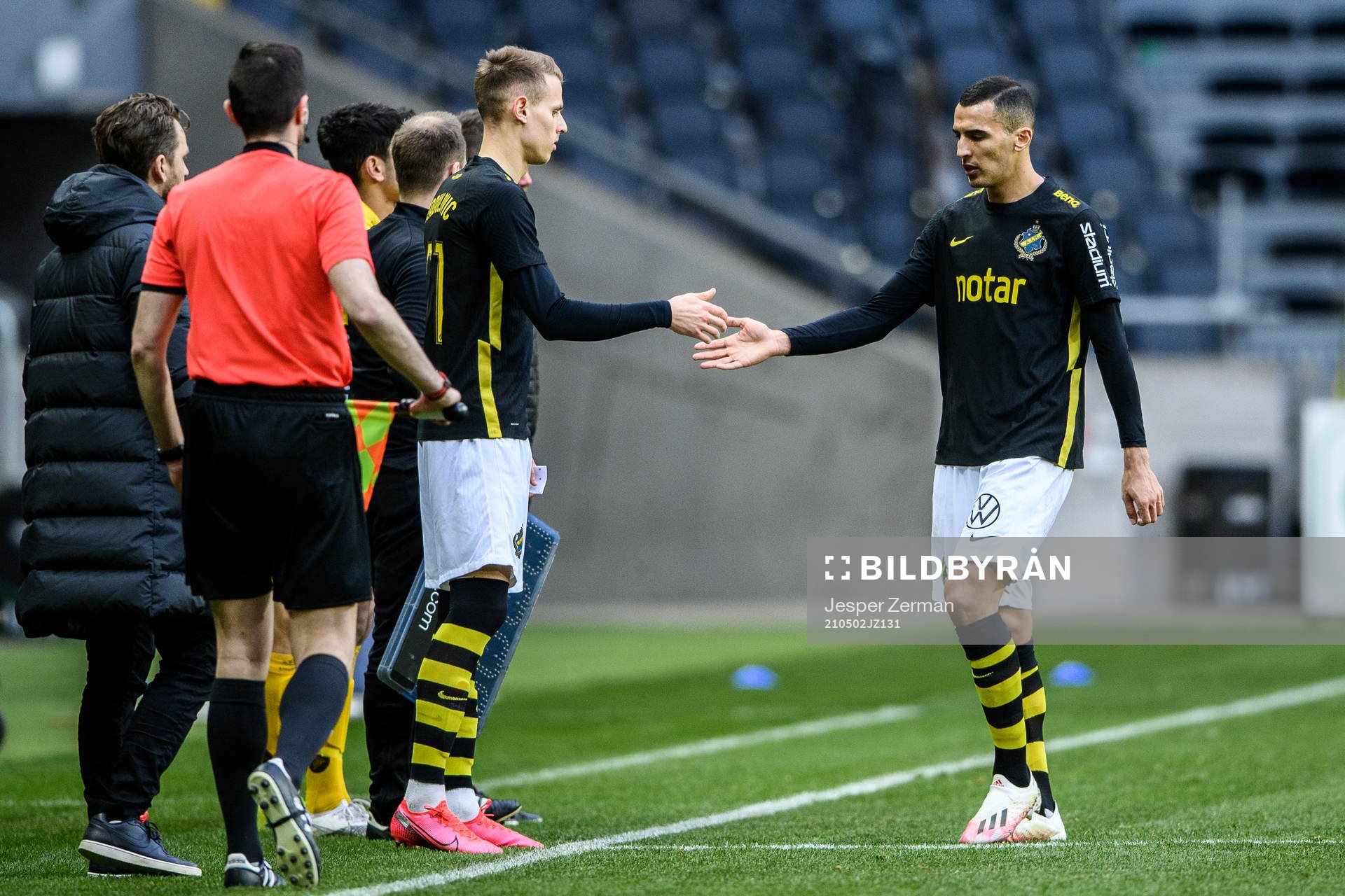 s Bojan Radulovic och Nabil Bahoui