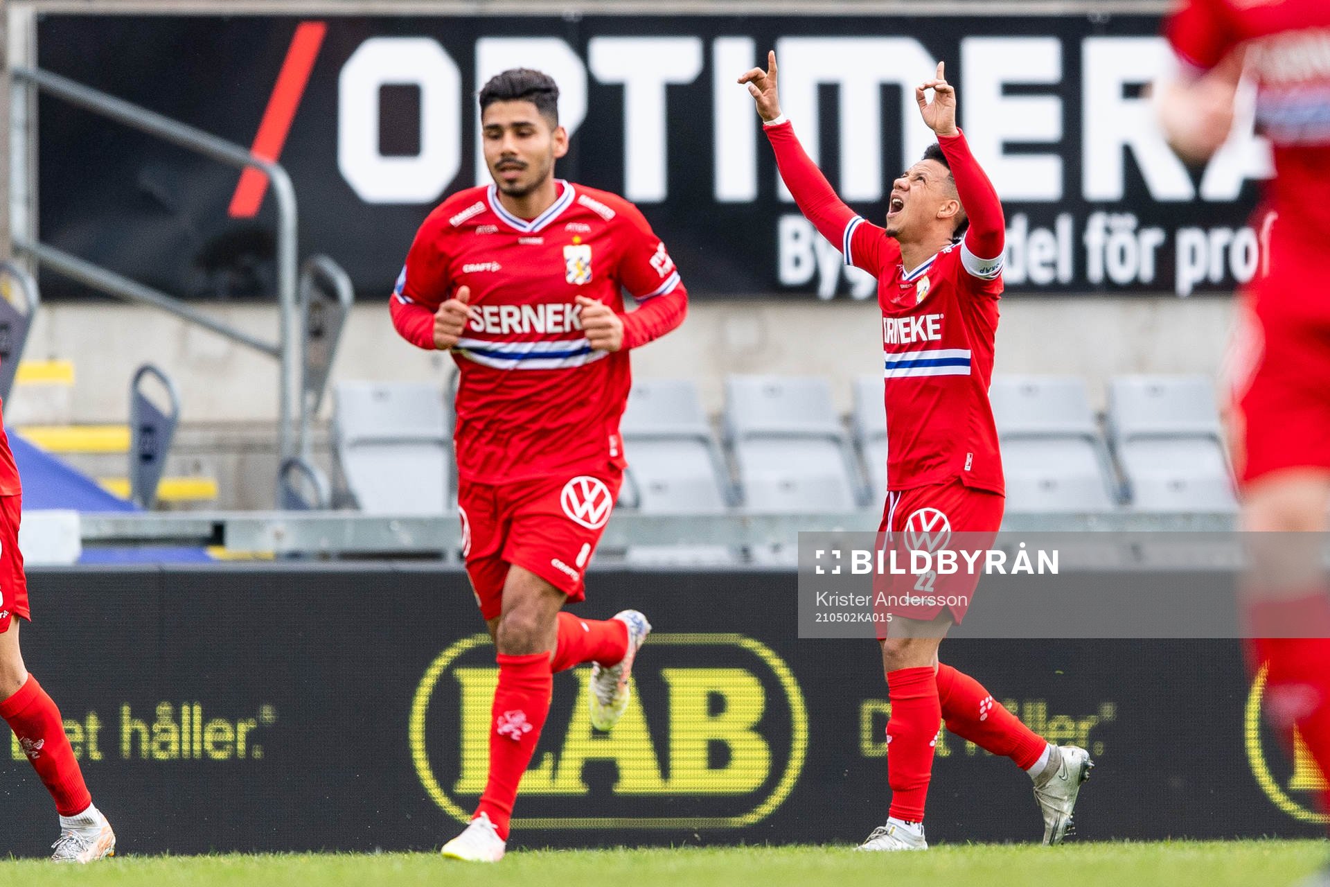 IFK Göteborgs Tobias Sana jublar