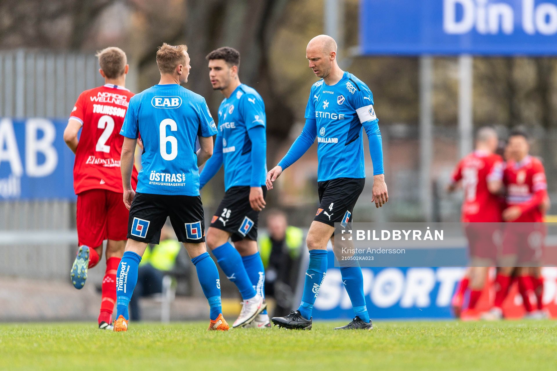 Halmstads Andreas Johansson deppar