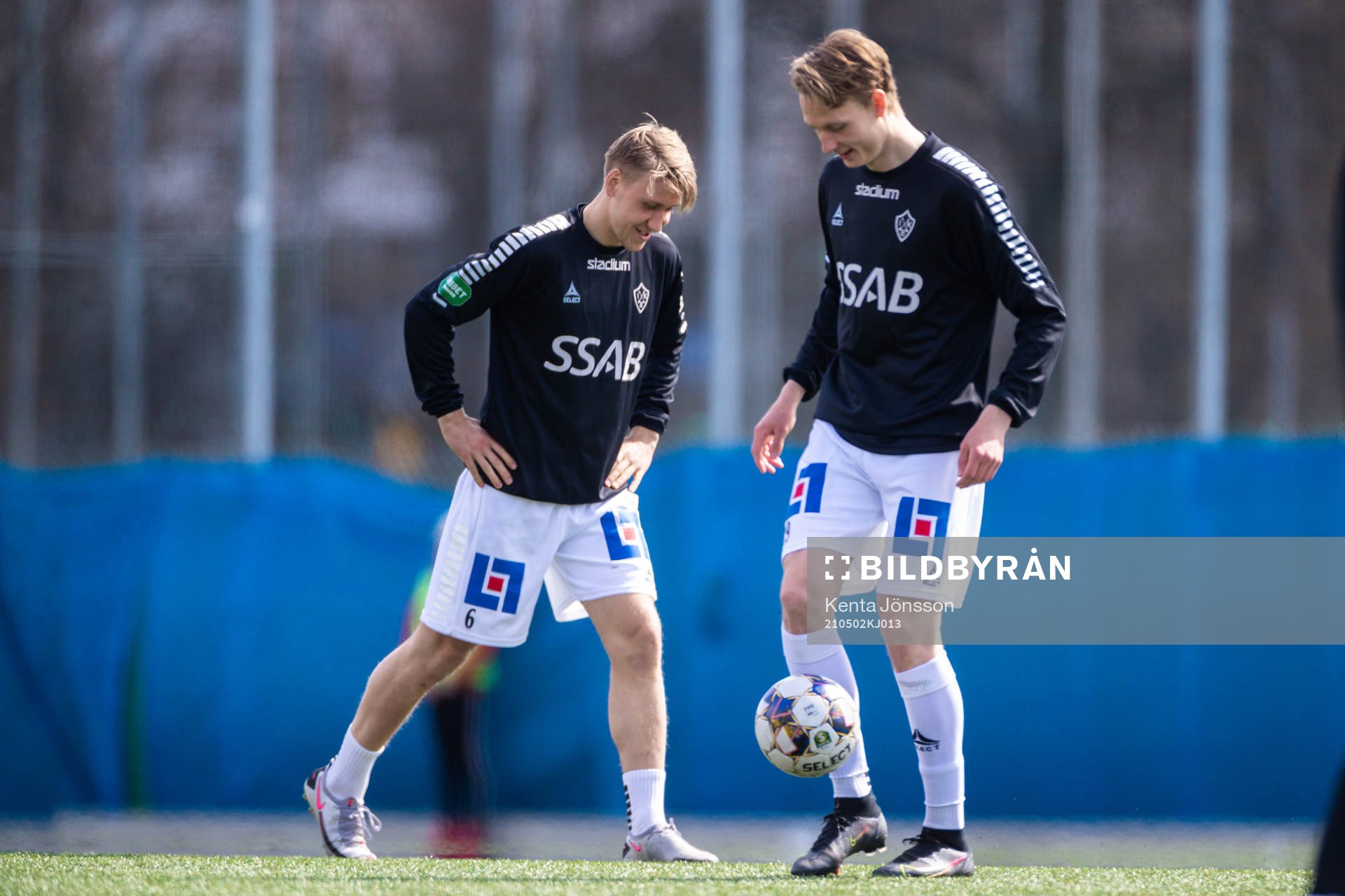 Brages Bjarni Mark Antonsson och Alexander Johansson