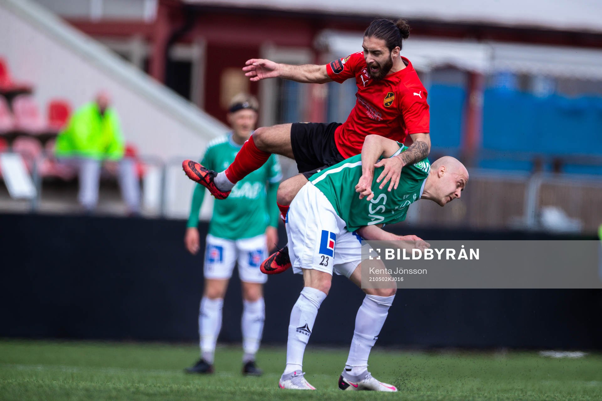 Vasalunds Elias Durmaz och Brages Oscar Lundin