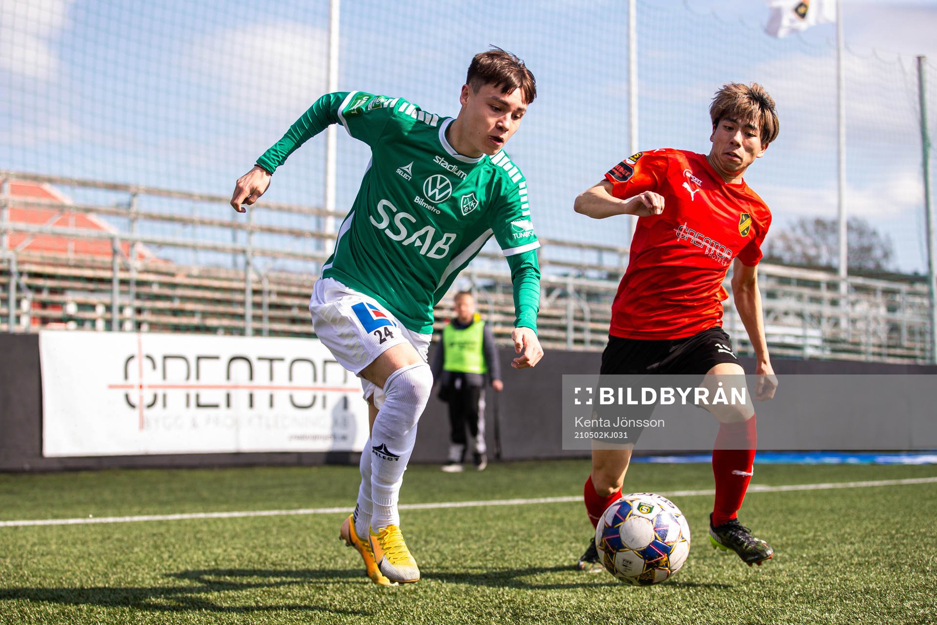 Brages Noa Williams och Vasalunds Yasuoka Takuto