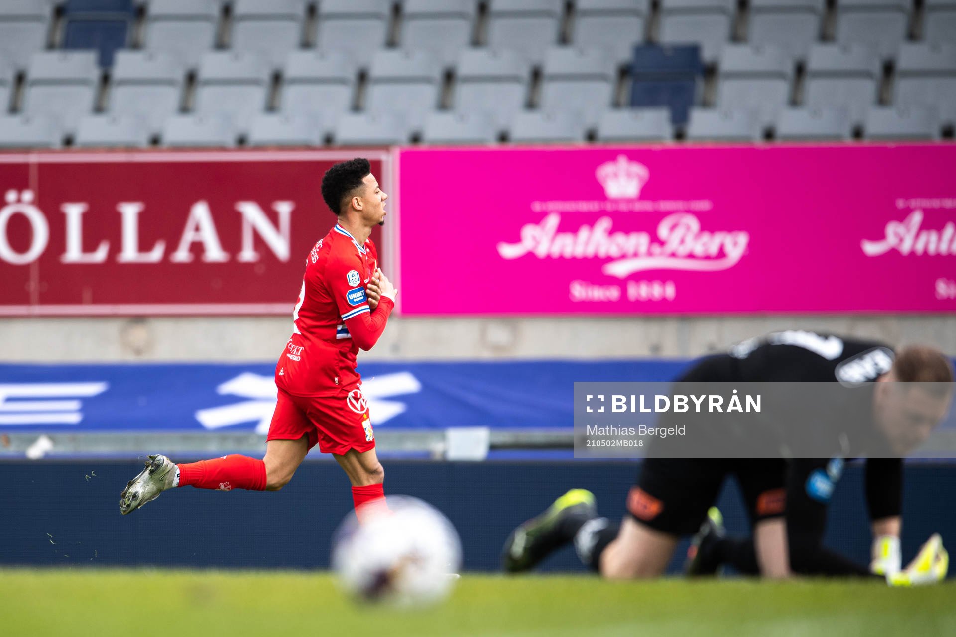 IFK Göteborgs Tobias Sana jublar
