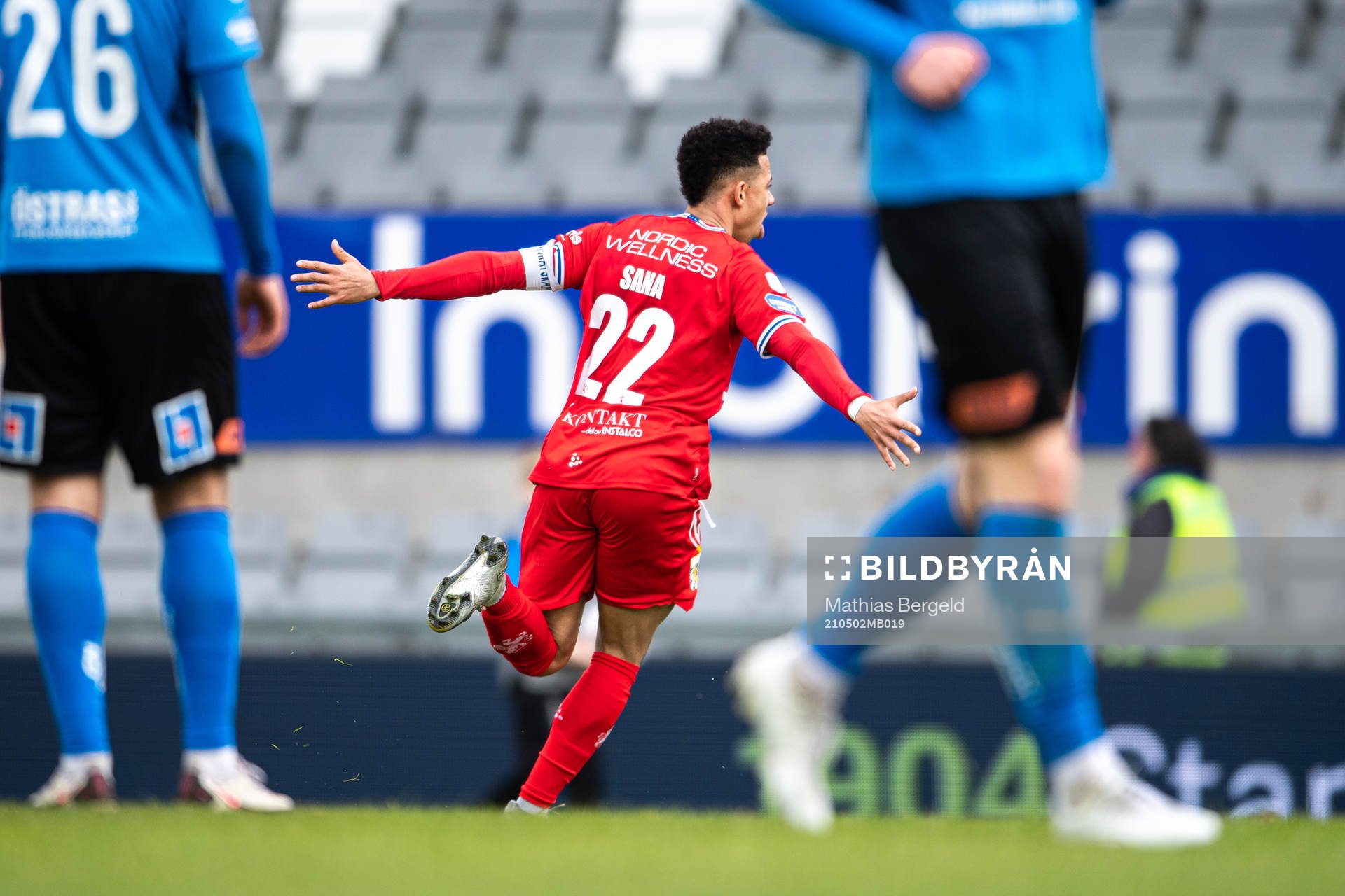 IFK Göteborgs Tobias Sana jublar