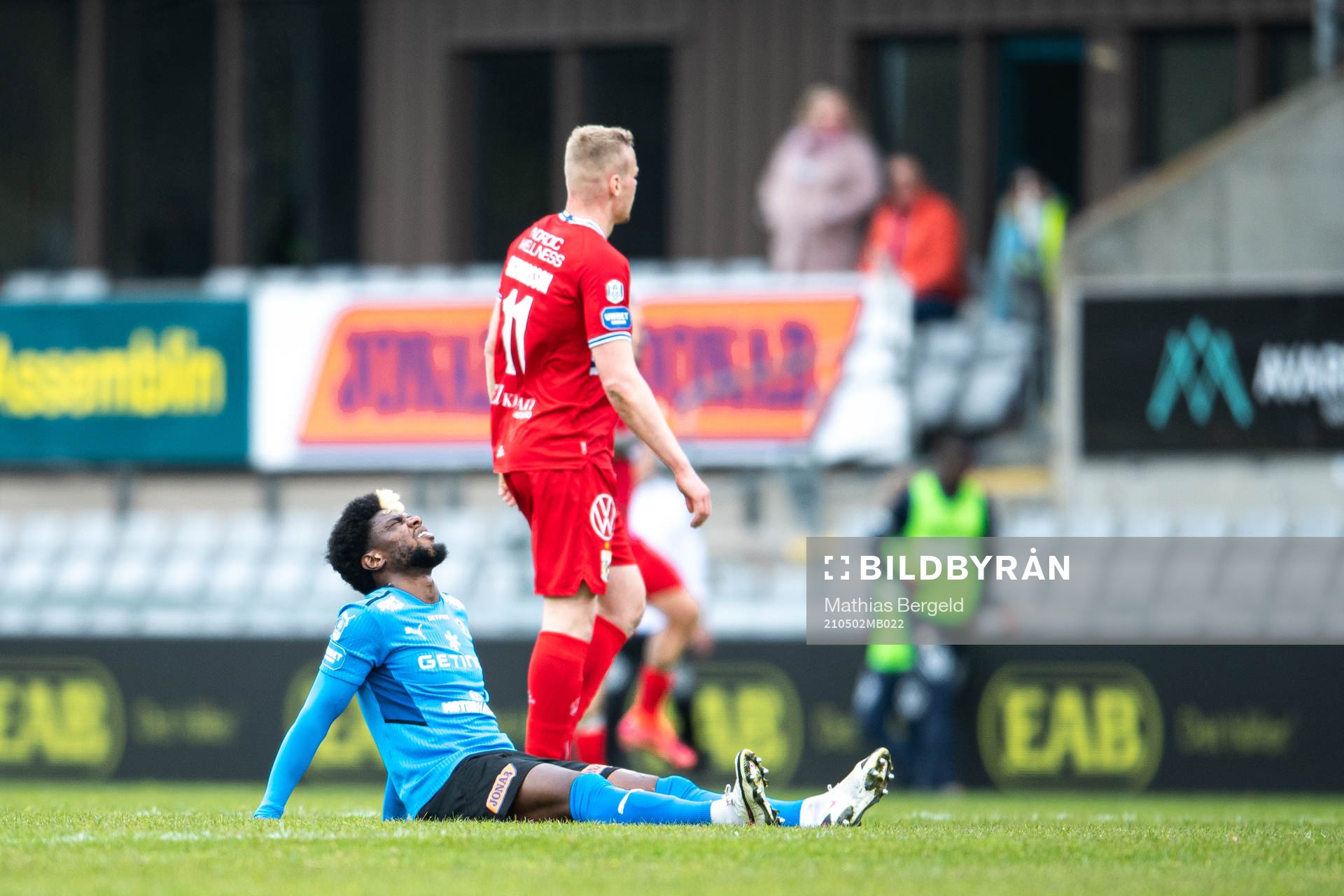 Halmstads Joseph Baffoe deppar