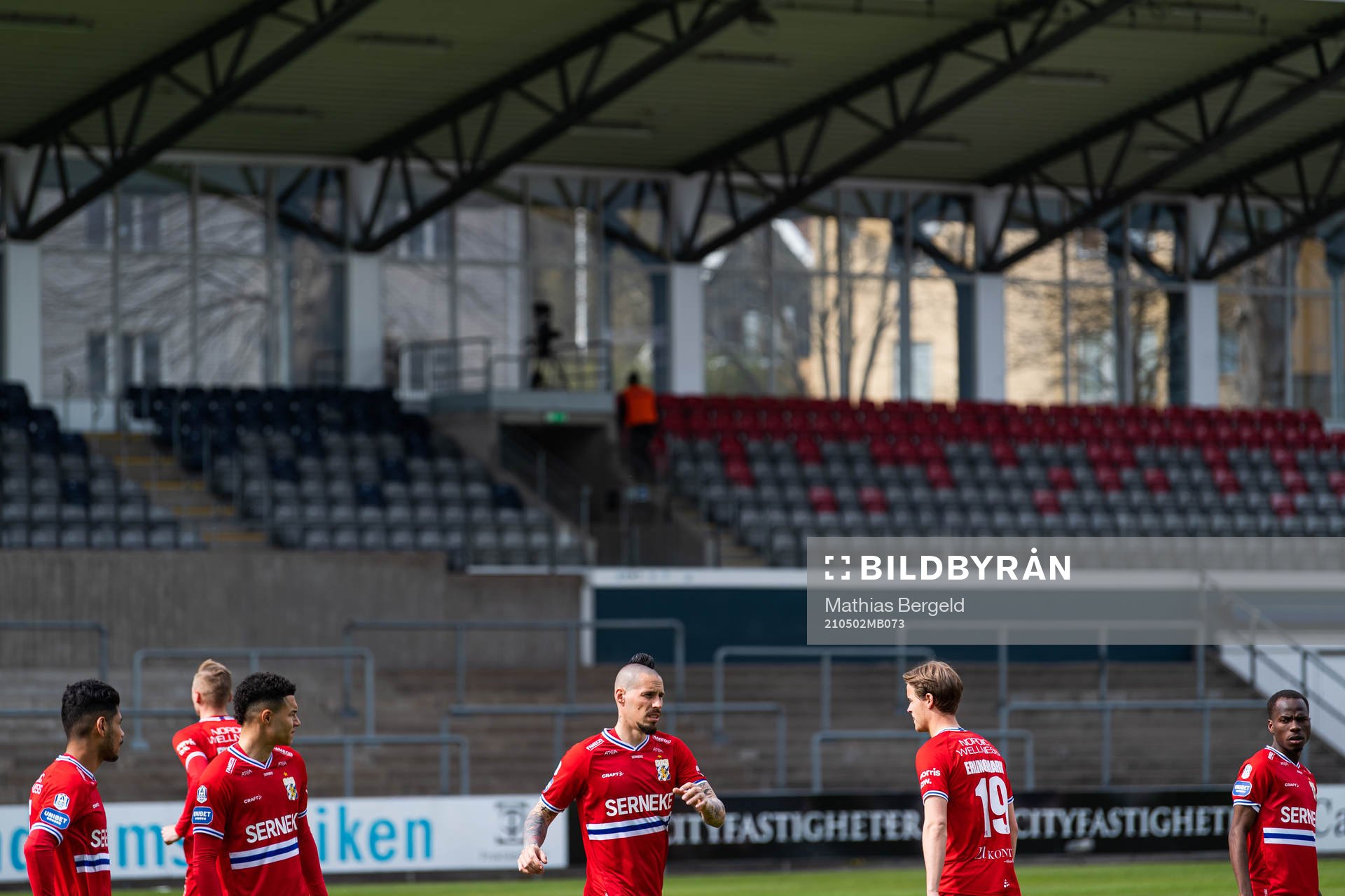 IFK Göteborgs Hosam Aiesh, Alexander Jallow, Marek Hamsik,