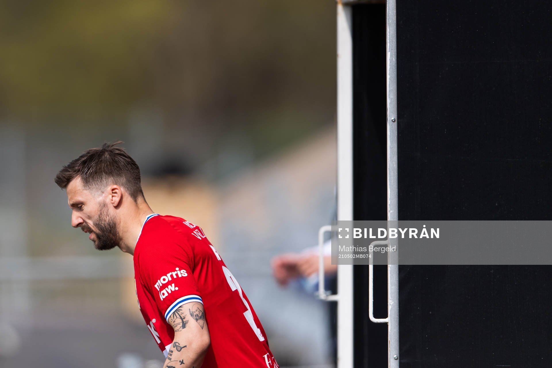 IFK Göteborgs Mattias Bjärsmyr gör entré