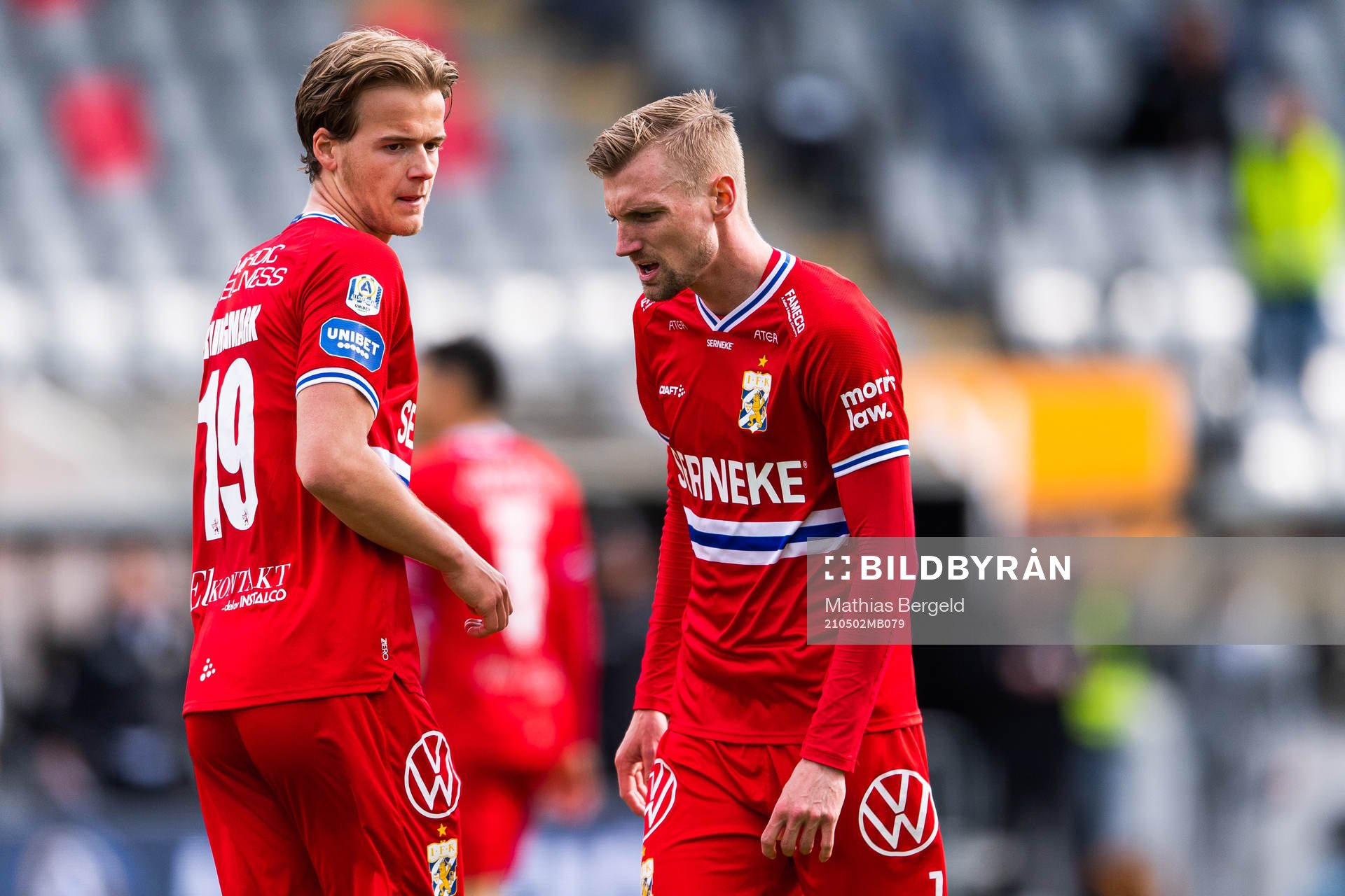 IFK Göteborgs August Erlingmark och Sebastian Eriksson
