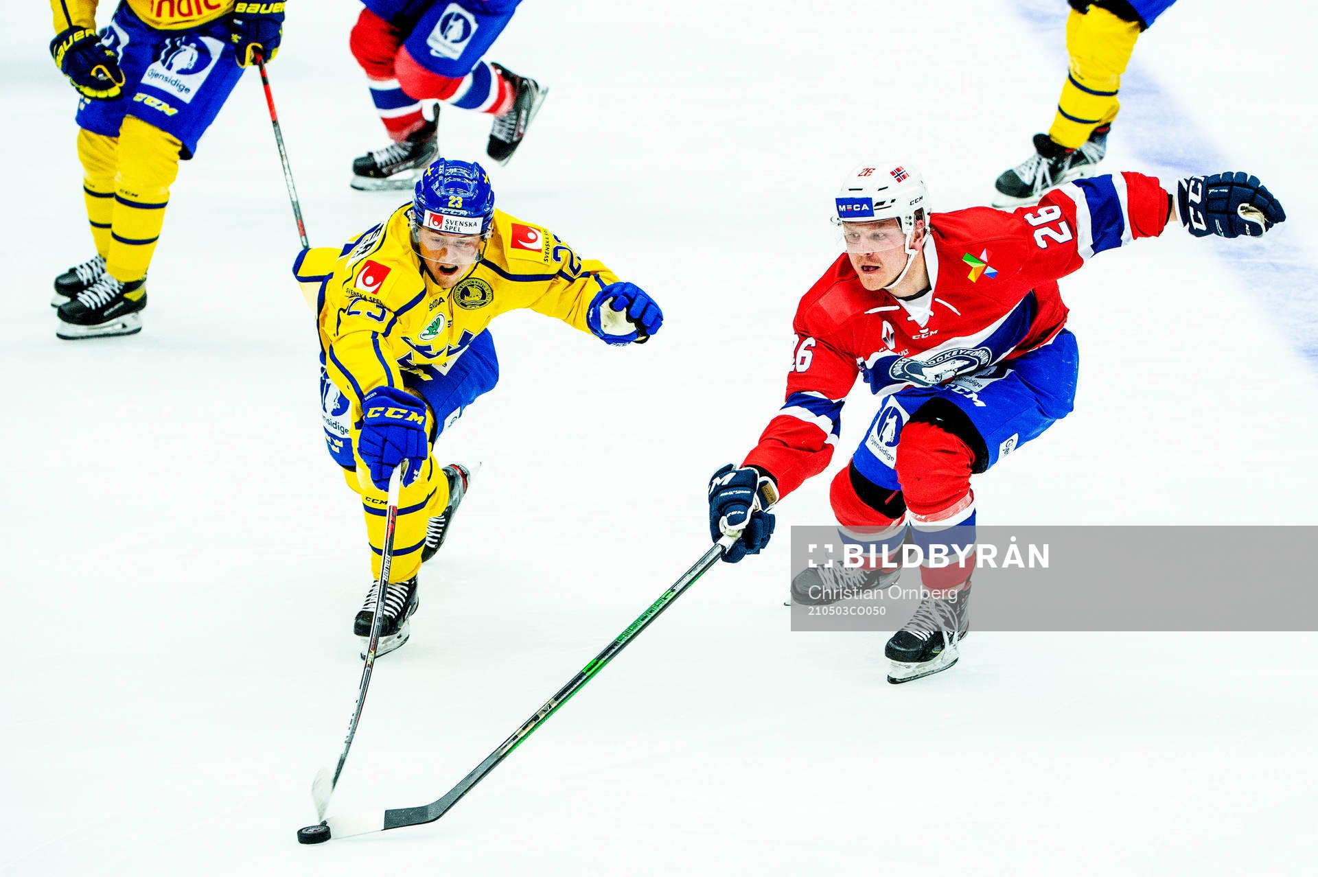 Jesper Sellgren of Sweden and Andreas Heier of Norway