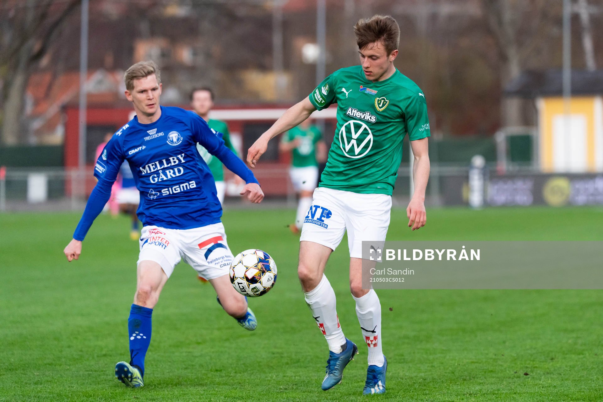 Trelleborgs Fritiof Björkén och Jönköpings Daniel