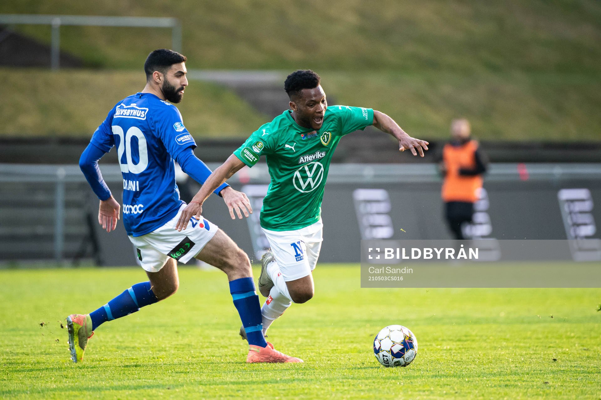 Trelleborgs Mouhammed Ali Dhaini och Jönköpings Enock