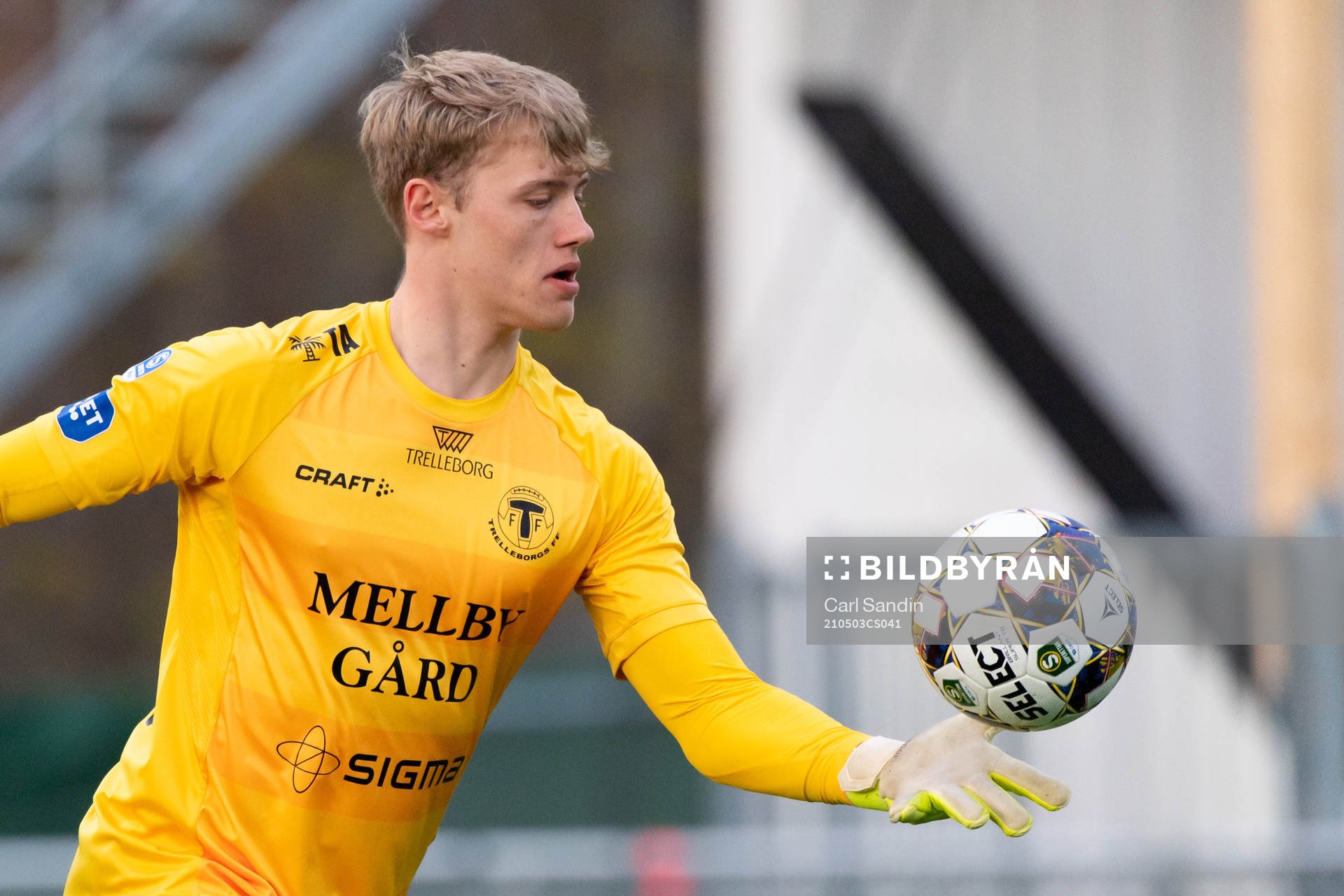 Trelleborgs målvakt Kasper Thiesson Kristensen