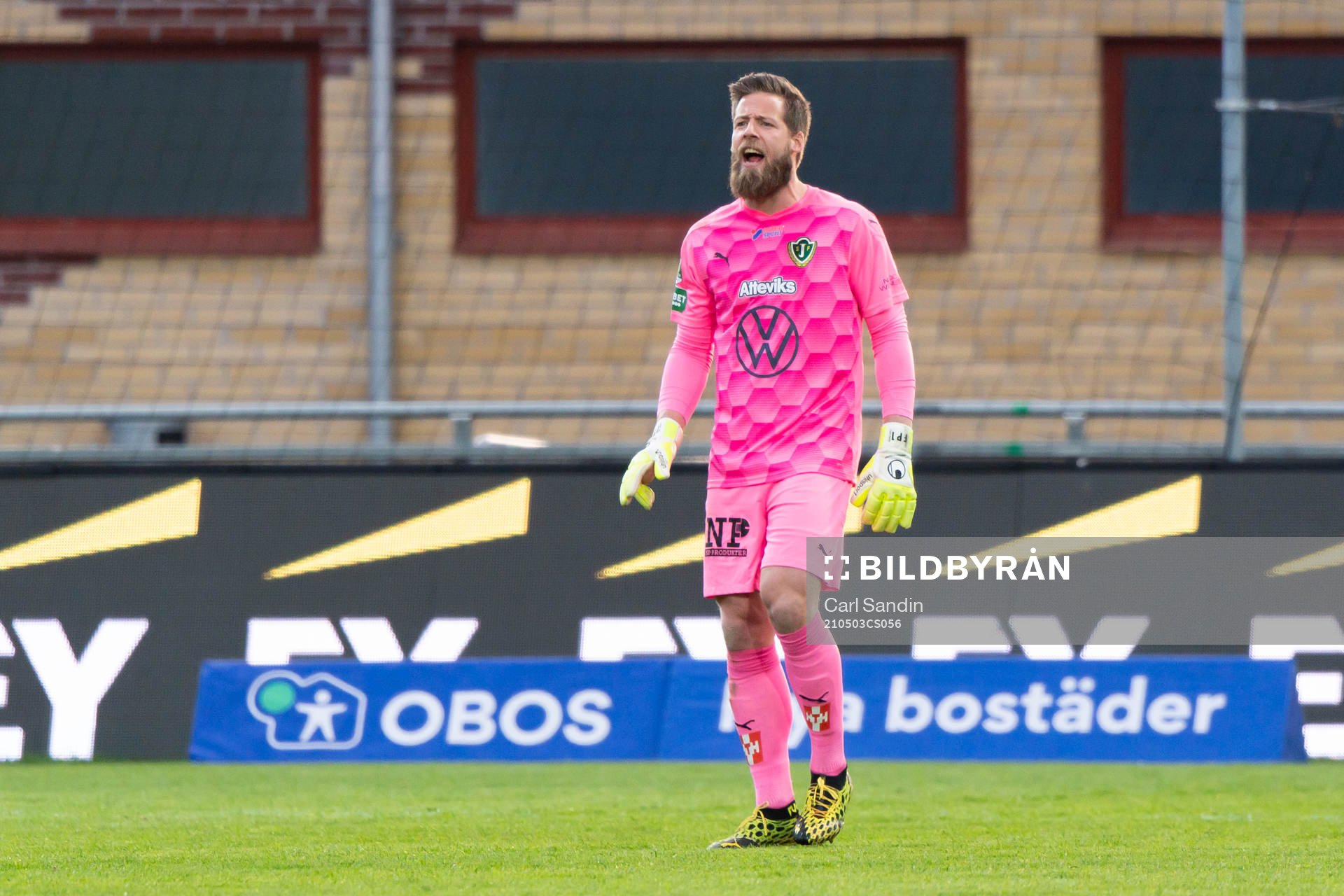 Jönköpings målvakt Frank Pettersson