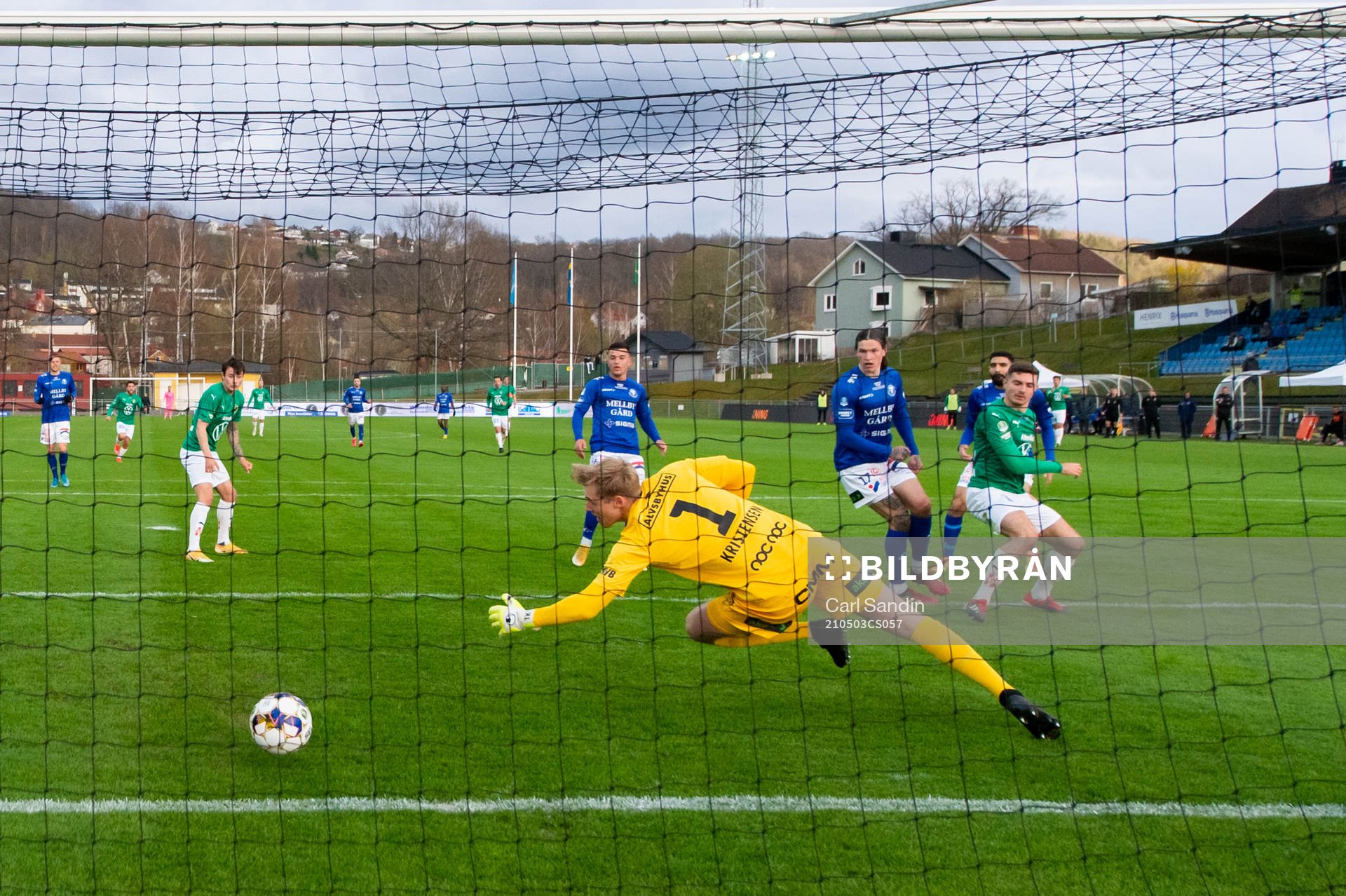 Jönköpings Marko Nikolic gör 1-0 bakom Trelleborgs