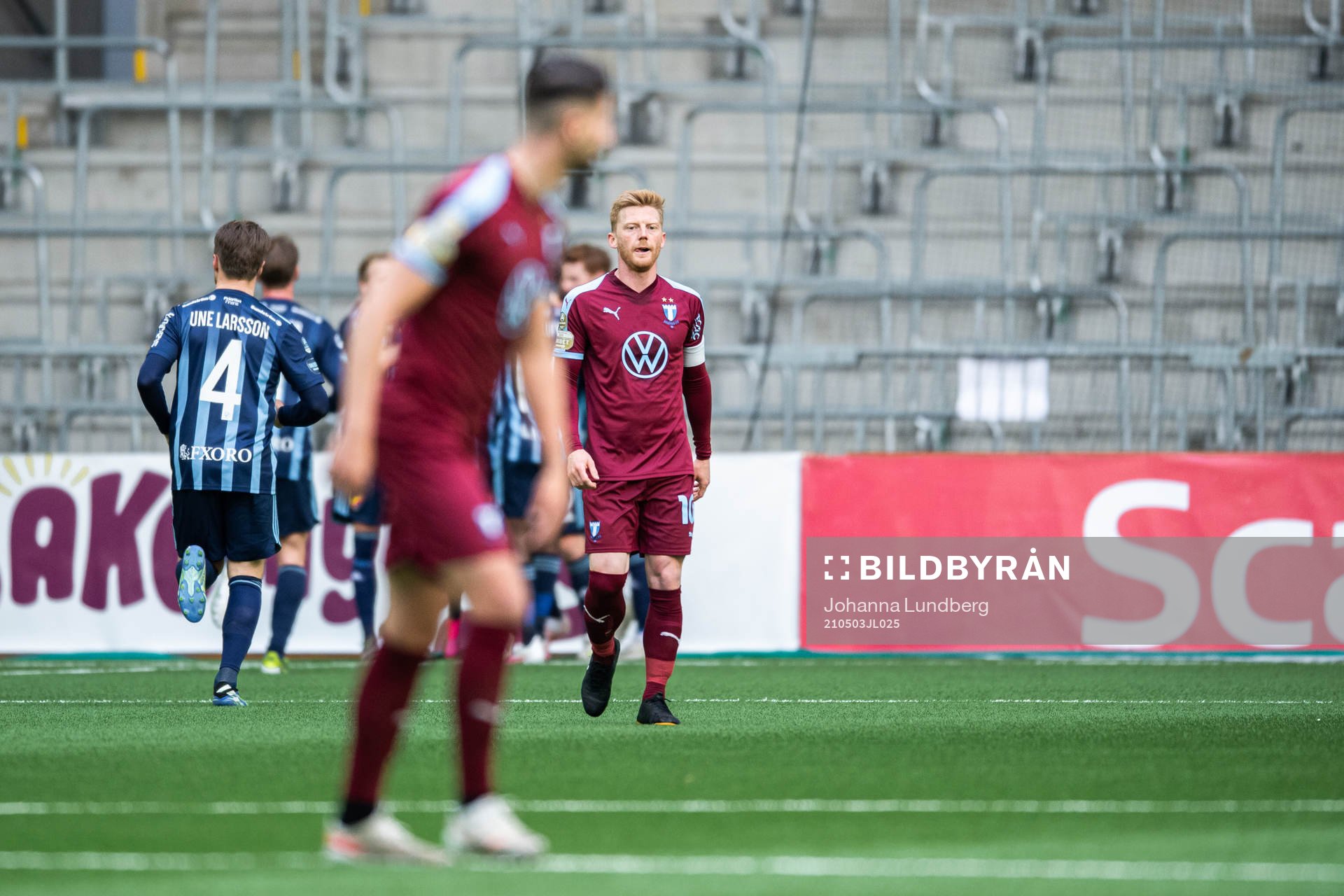 Malmö FFs Anders Christiansen deppar