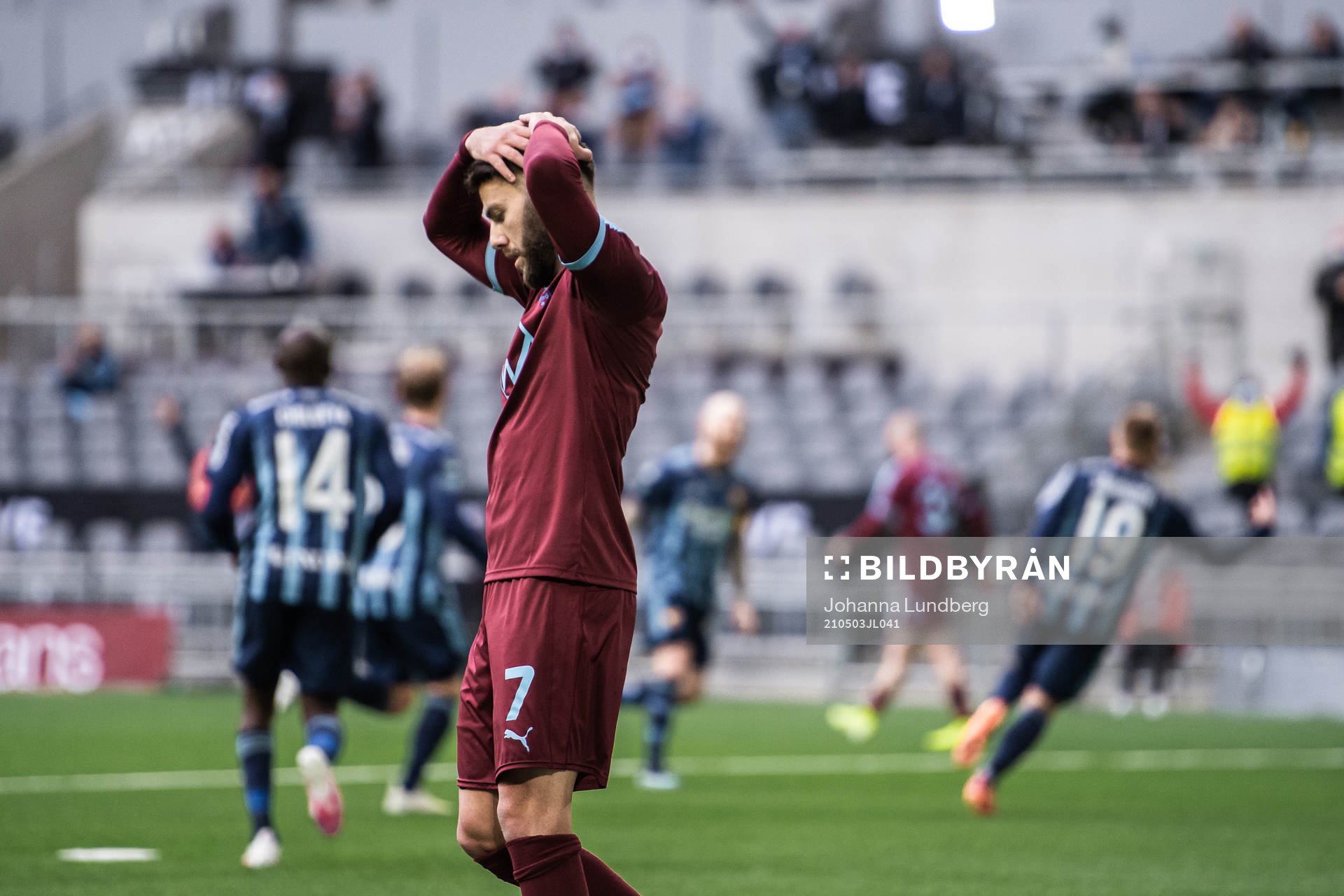 Malmö FFs Erdal Rakip deppar
