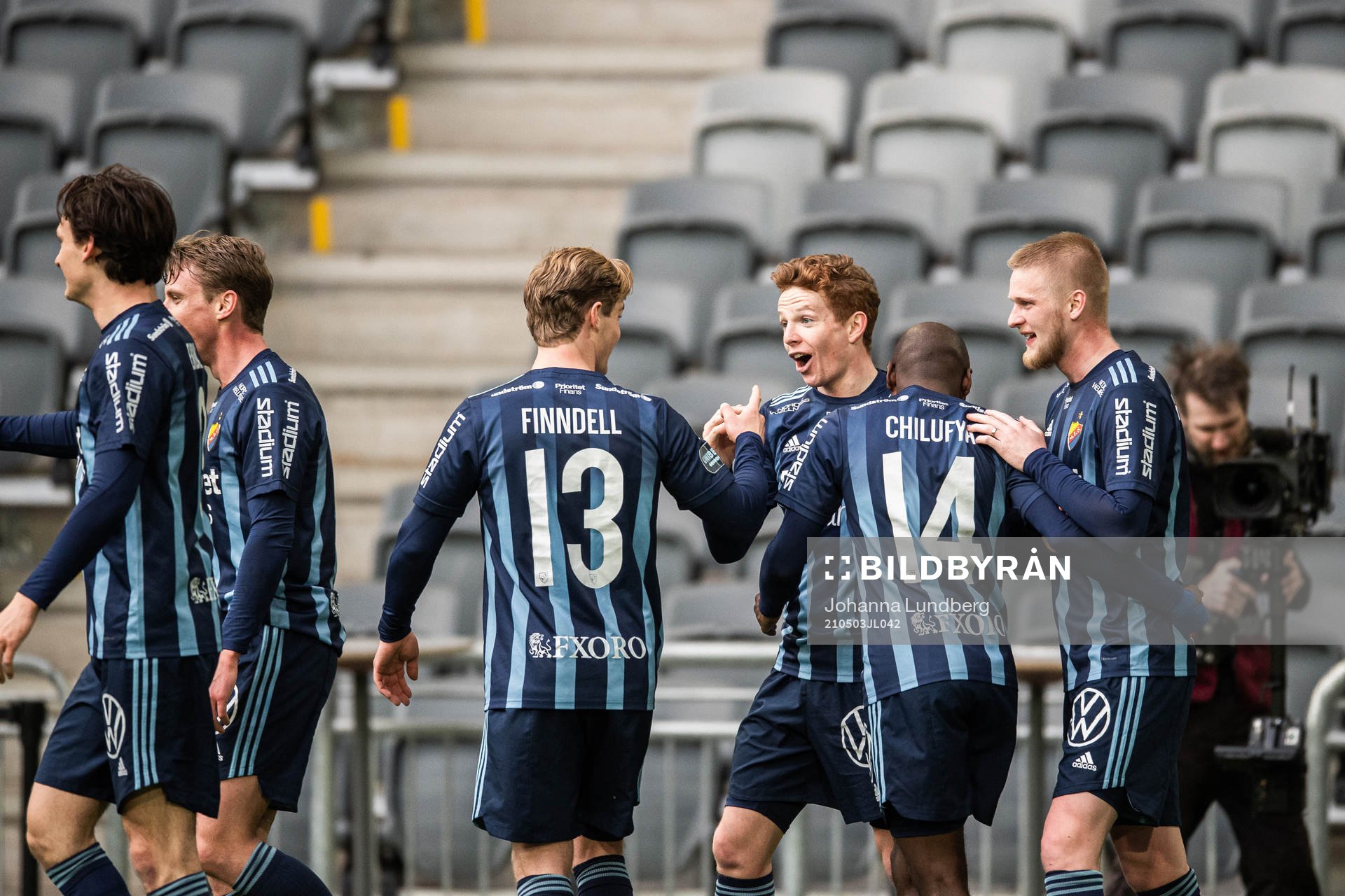 Djurgårdens Aslak Witry jublar