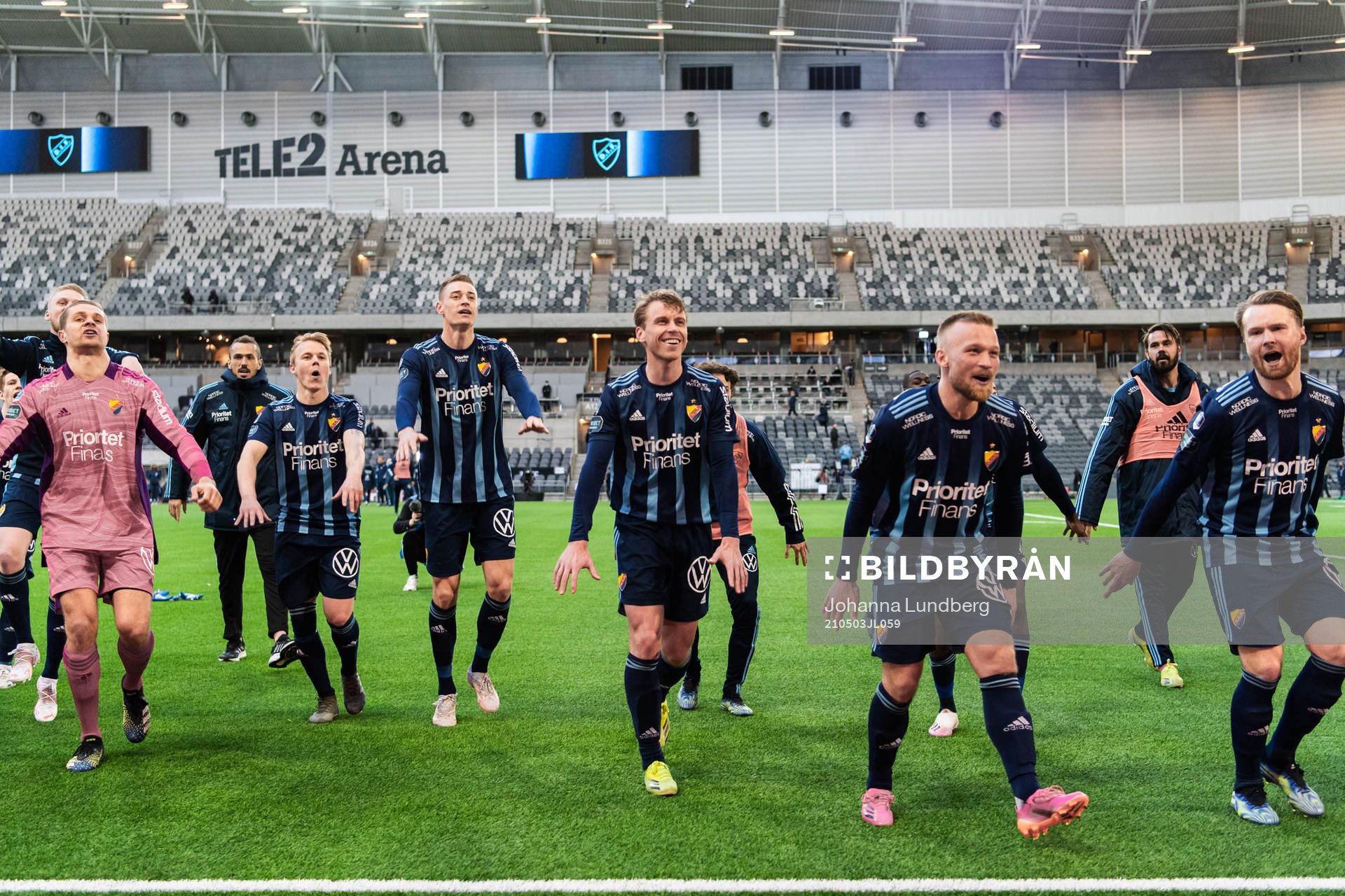 Djurgårdens Rasmus Schüller, Nicklas Bärkroth och Jacob