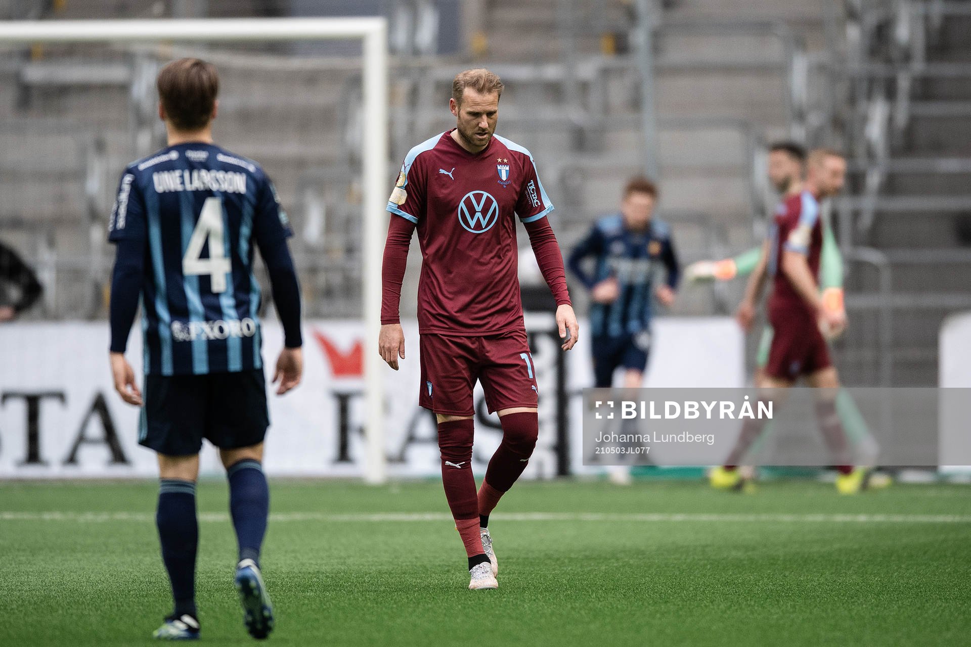 Malmö FFs Ola Toivonen deppar