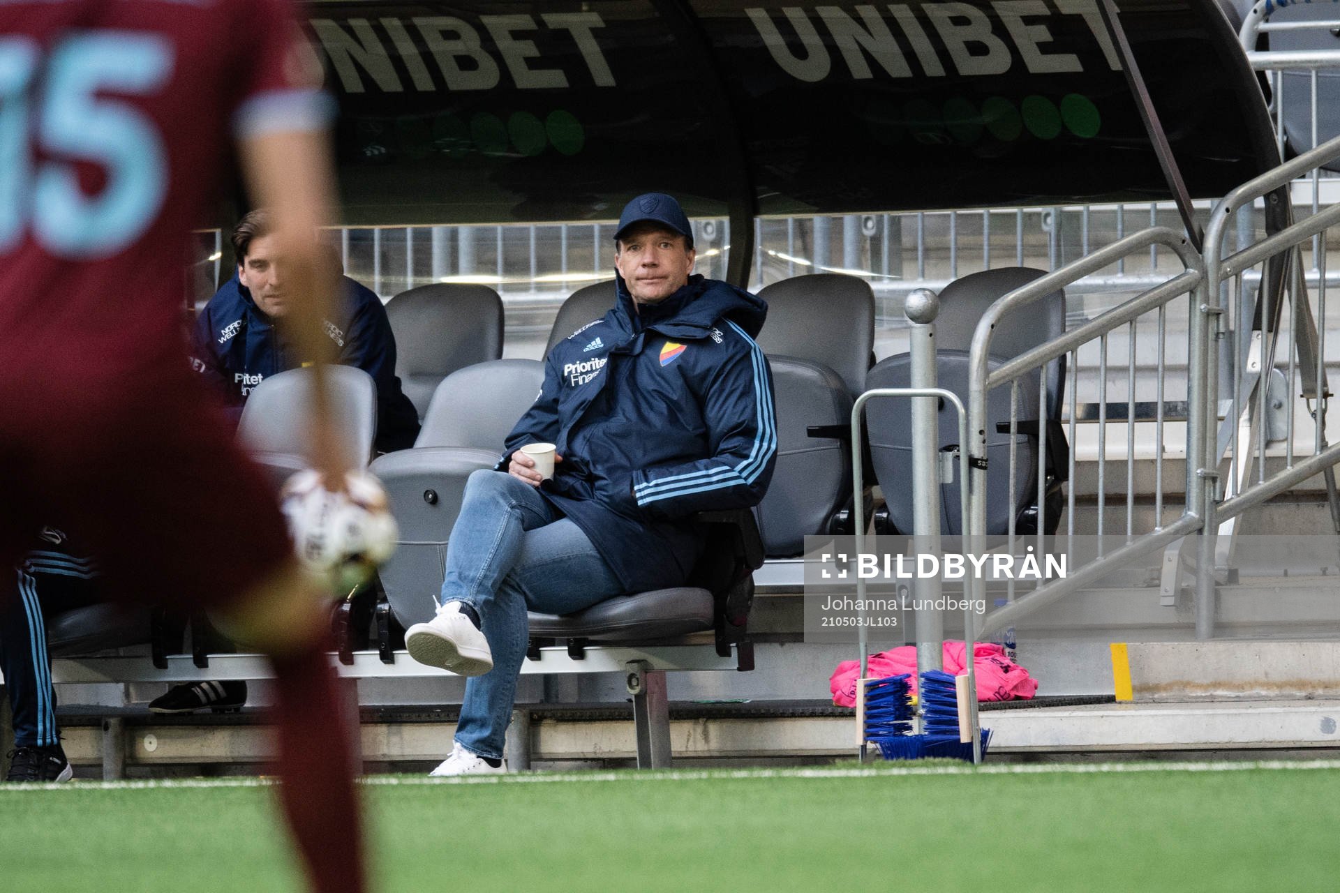 Djurgårdens tränare Kim Bergstrand