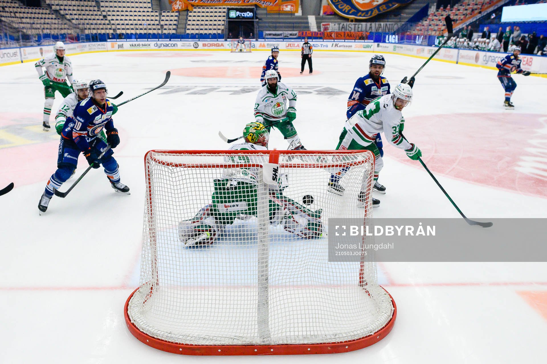Växjös Emil Pettersson gör mål 1-1