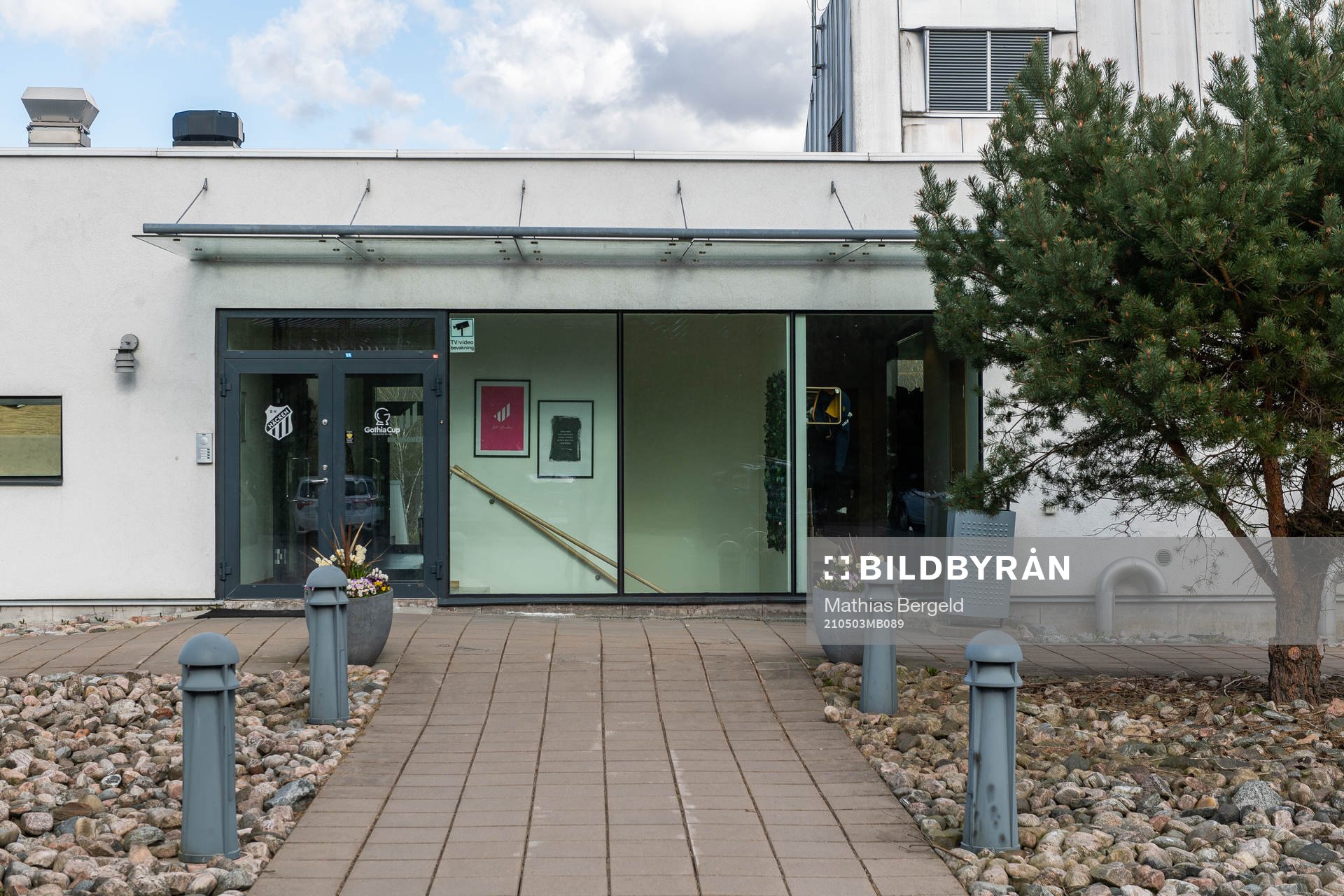 Entrén vid Gothia Park Academy