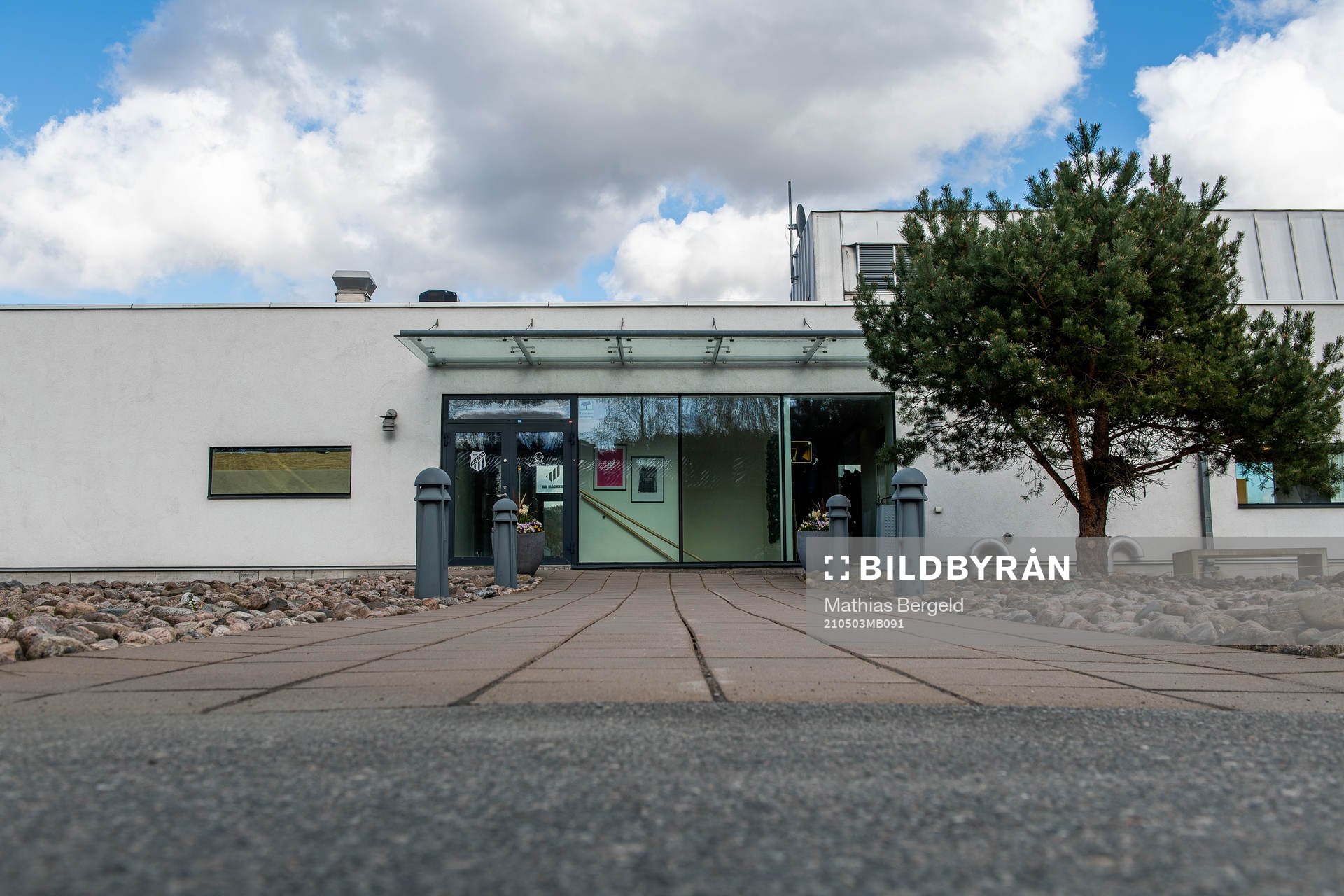 Entrén vid Gothia Park Academy