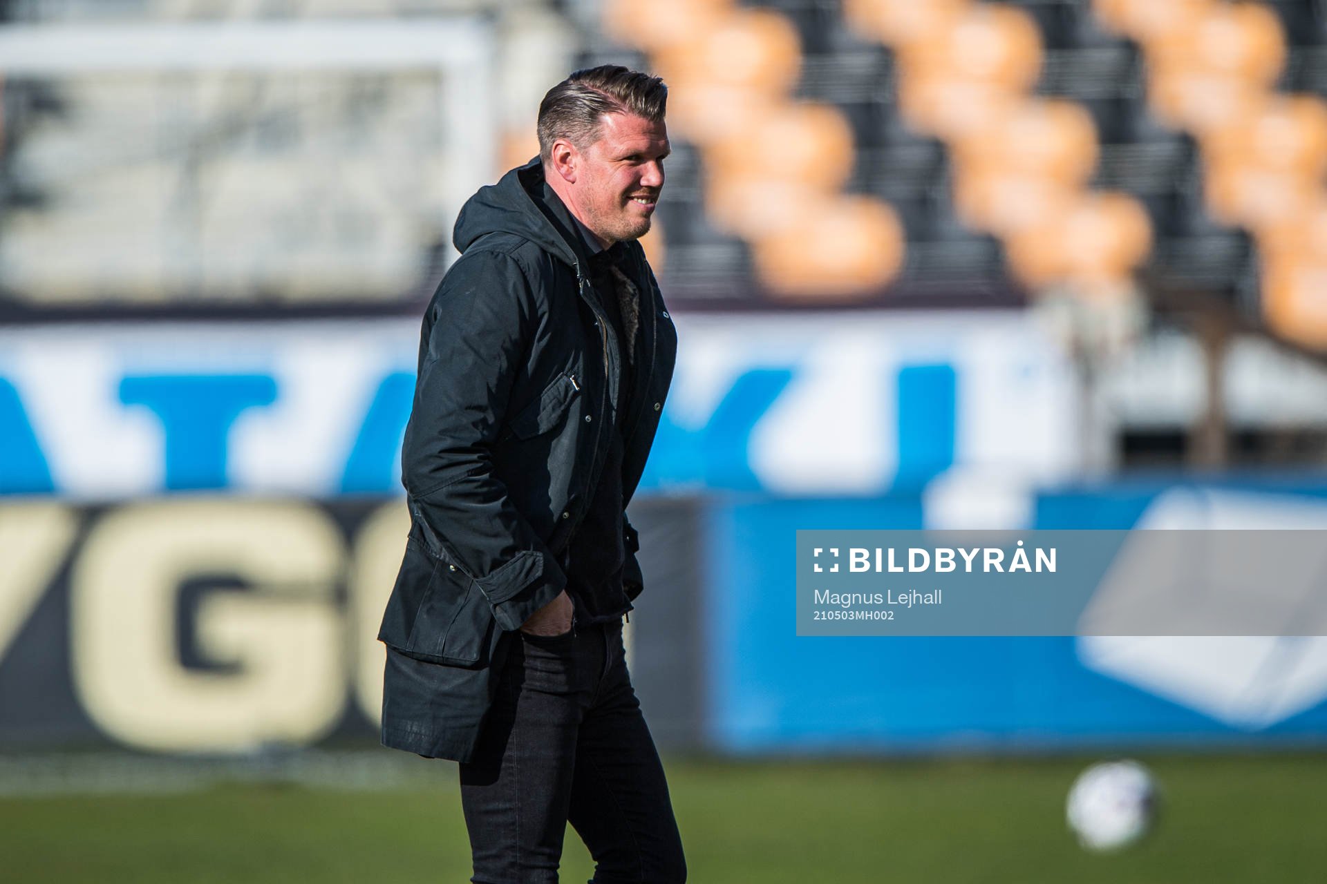 Mjällbys tränare Christian Järdler