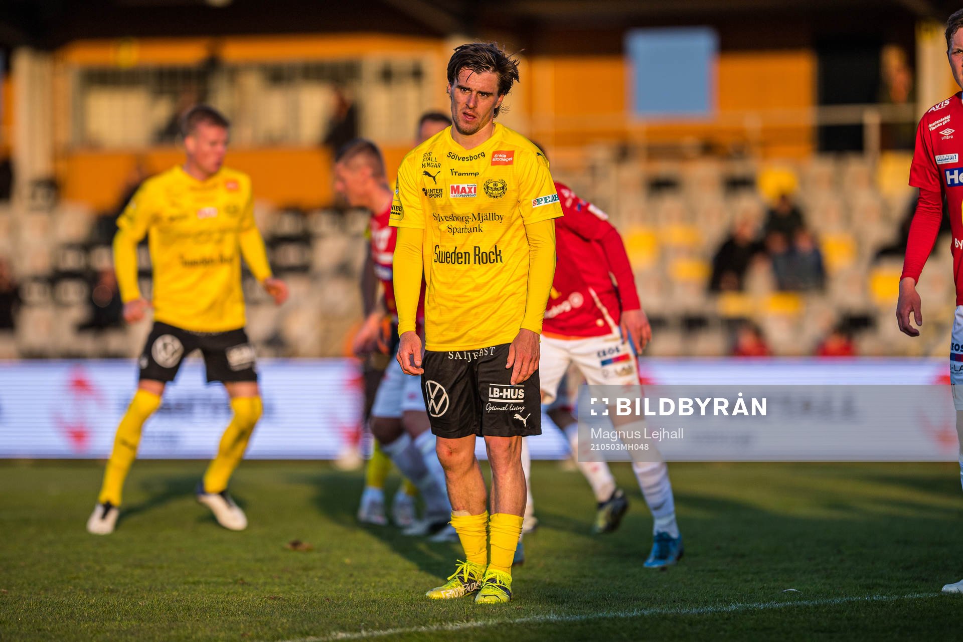 Mjällbys Jesper Gustavsson  deppar