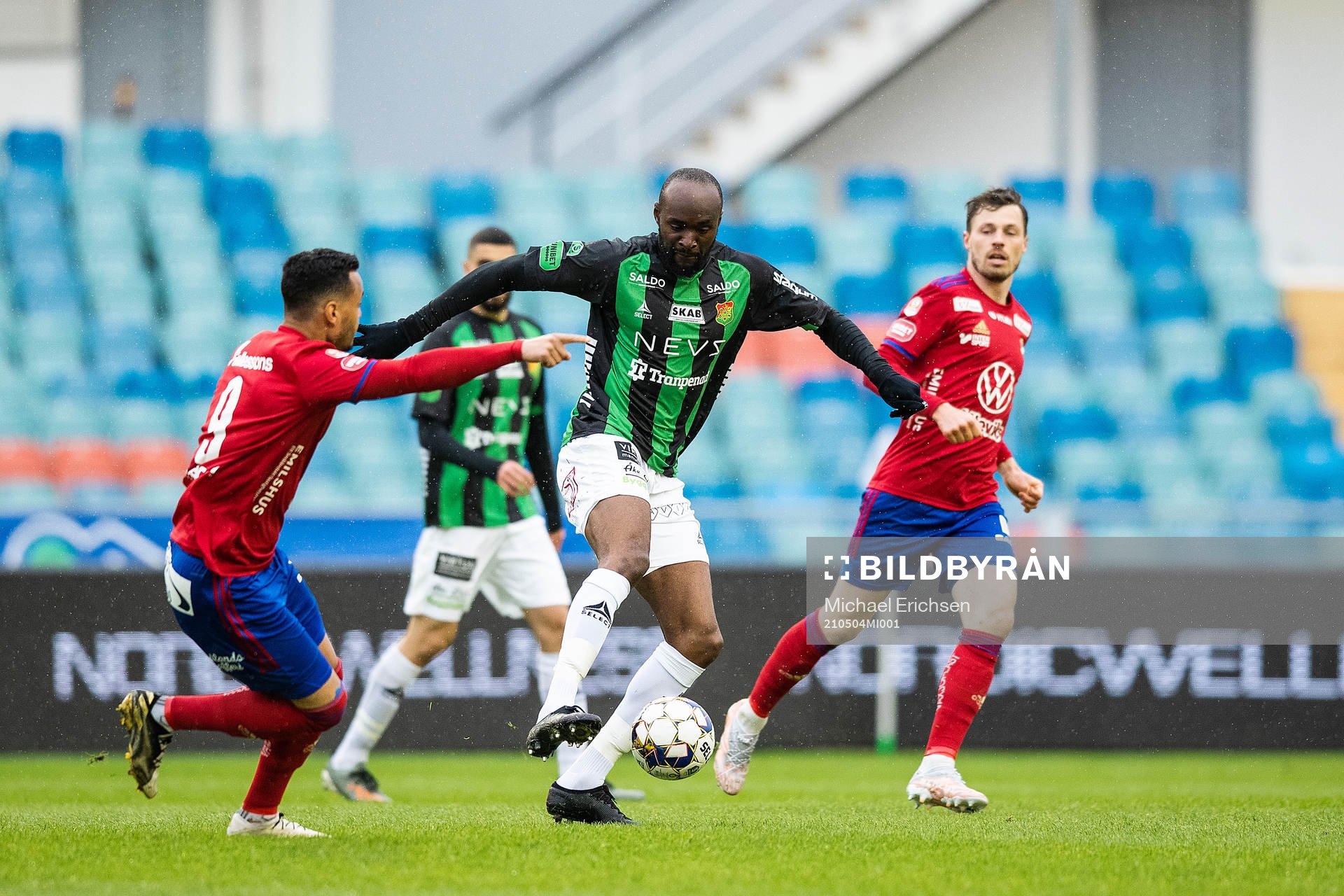 Östers Marc Rochester Sörensen och GAIS Boris Lumbana