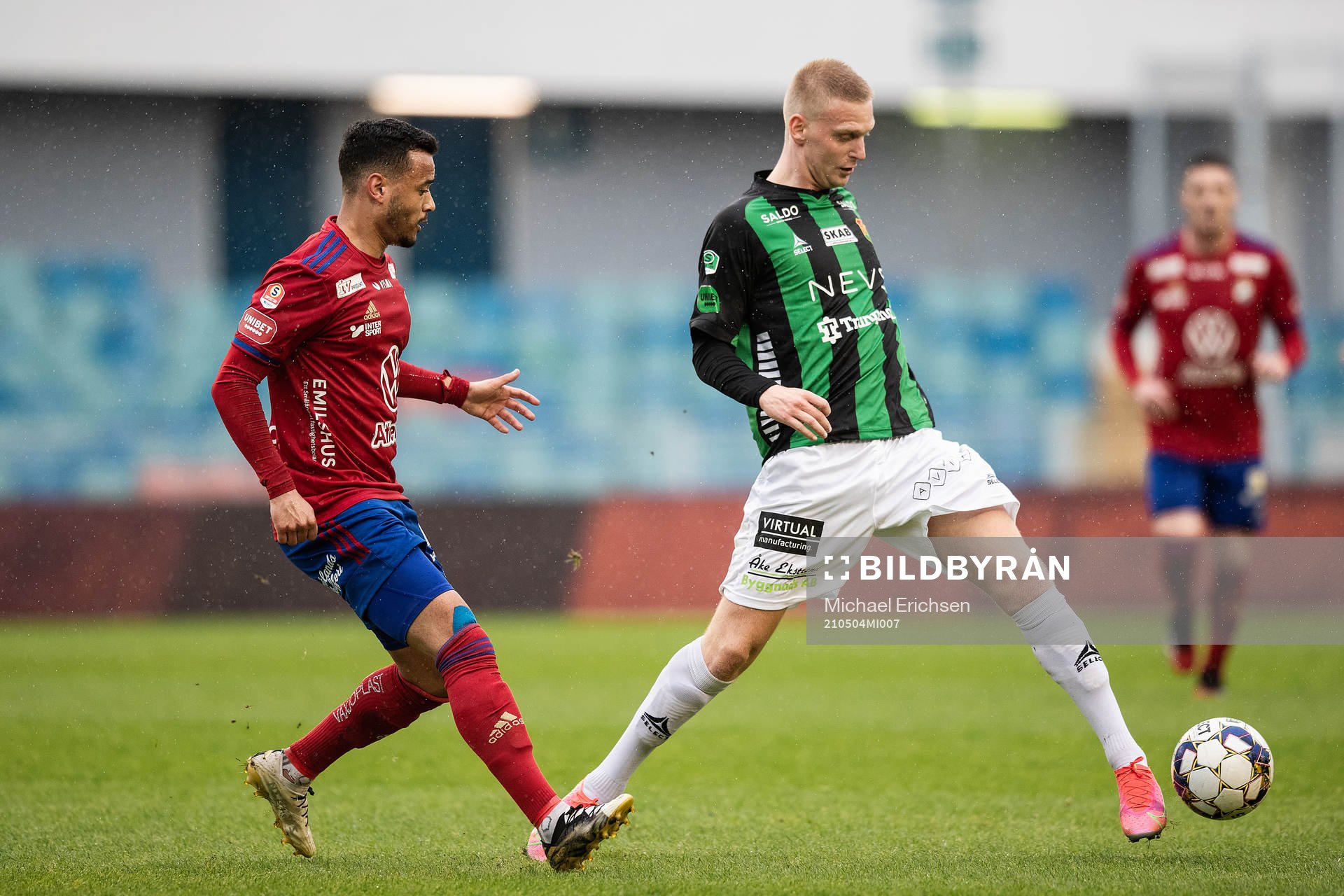 Östers Marc Rochester Sörensen och GAIS Joackim Åberg