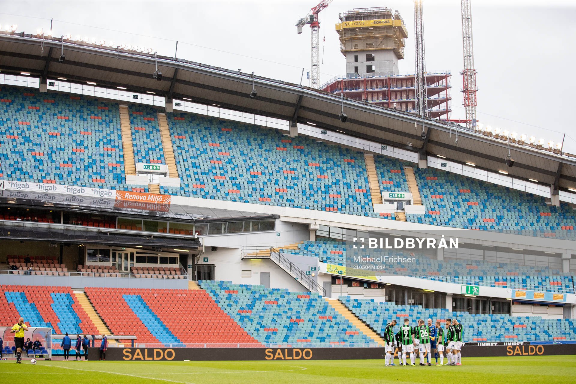 GAIS samlade innan fotbollsmatchen i Superettan mellan GAIS