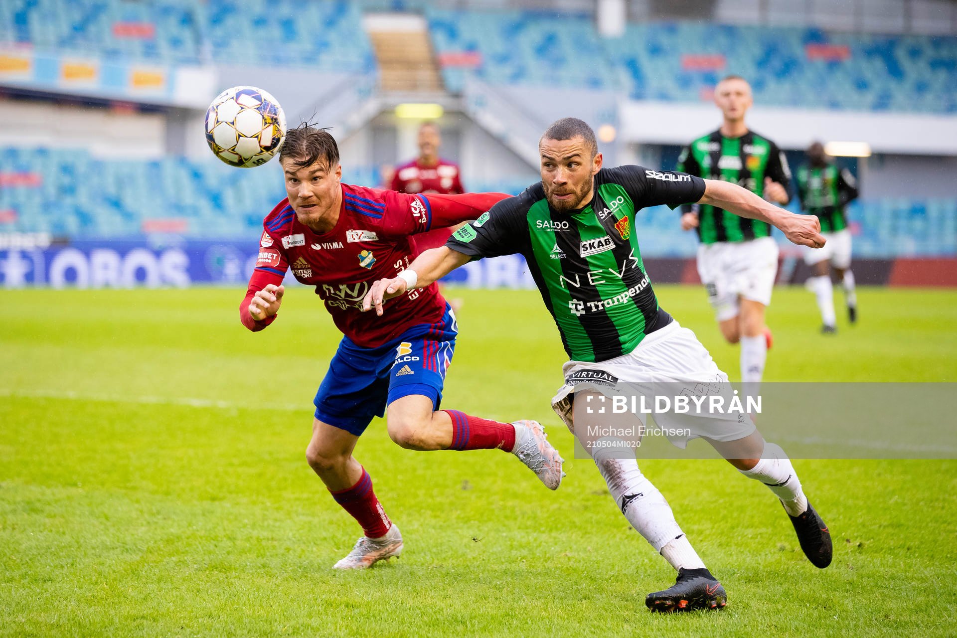 Östers Tatu Varmanen och GAIS Malkolm Moenza