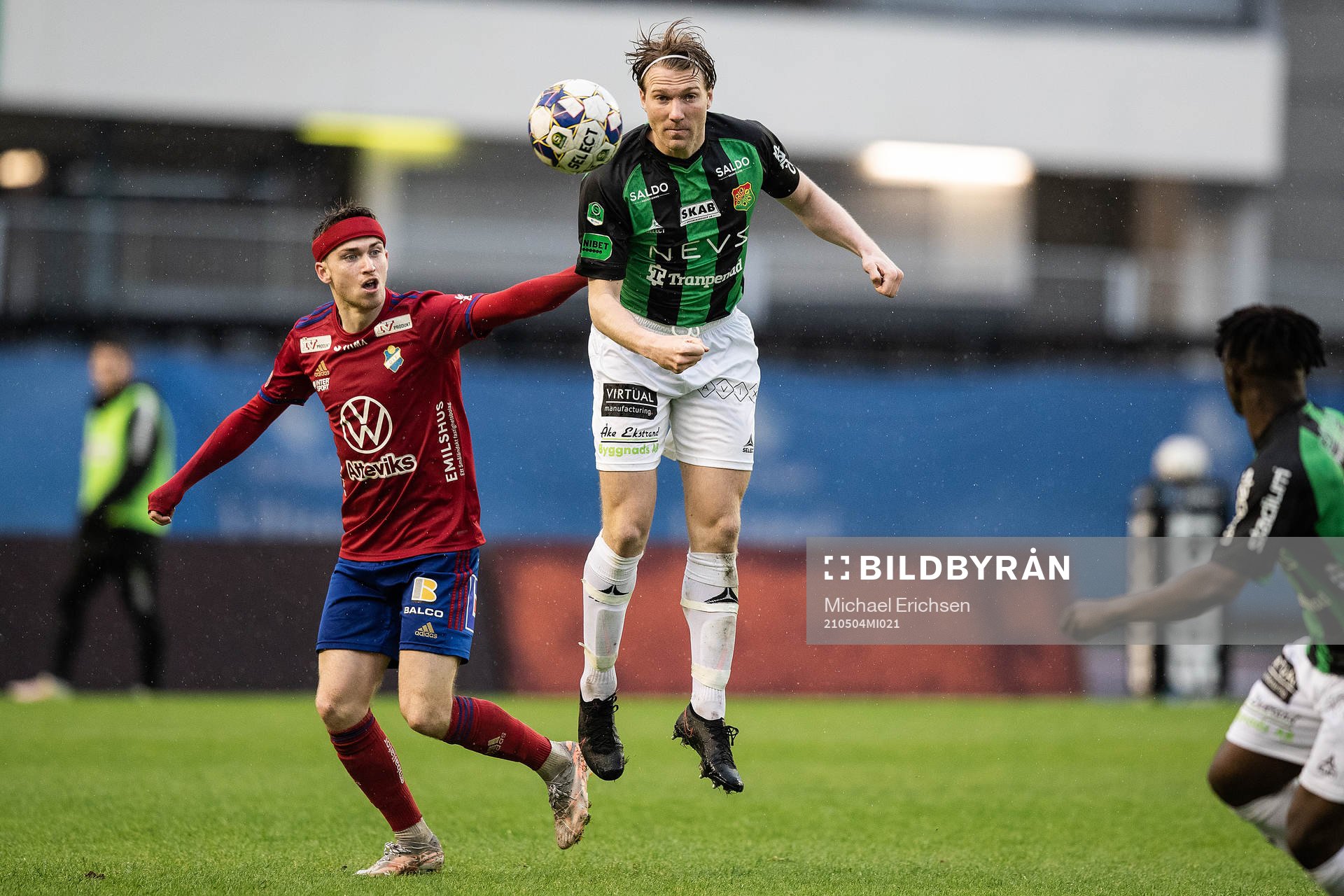 Östers Carl Johansson  och GAIS August Wängberg