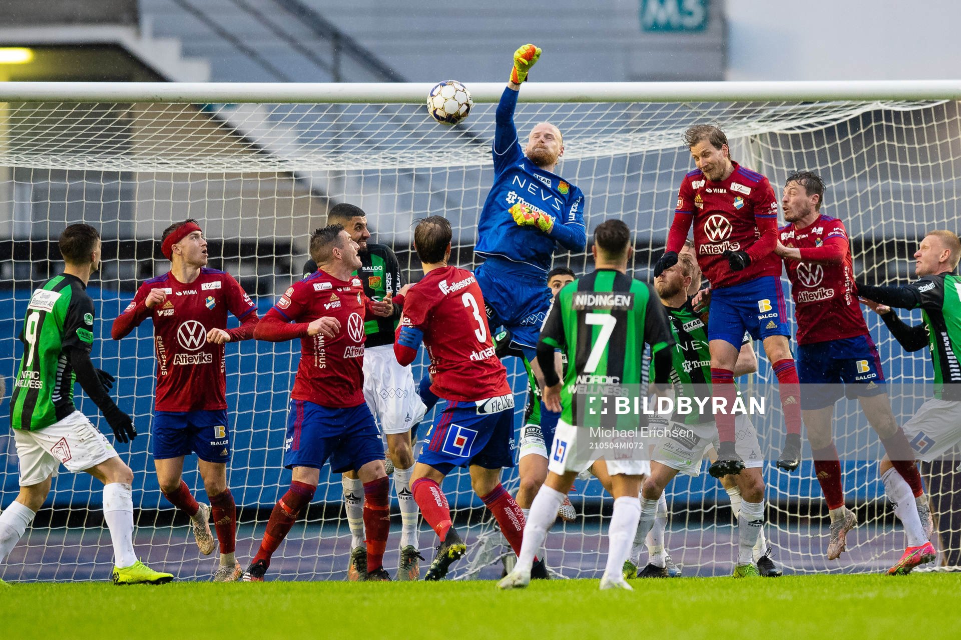 GAIS målvakt Mathias Karlsson