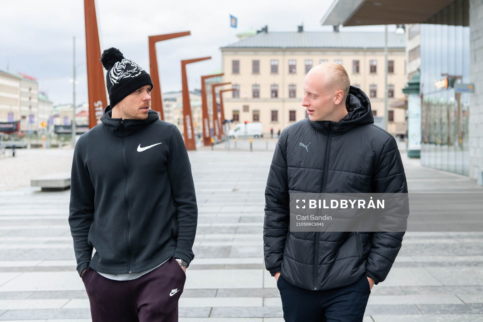 IFK Göteborgs Kolbeinn Sigthorsson och Häckens Valgeir