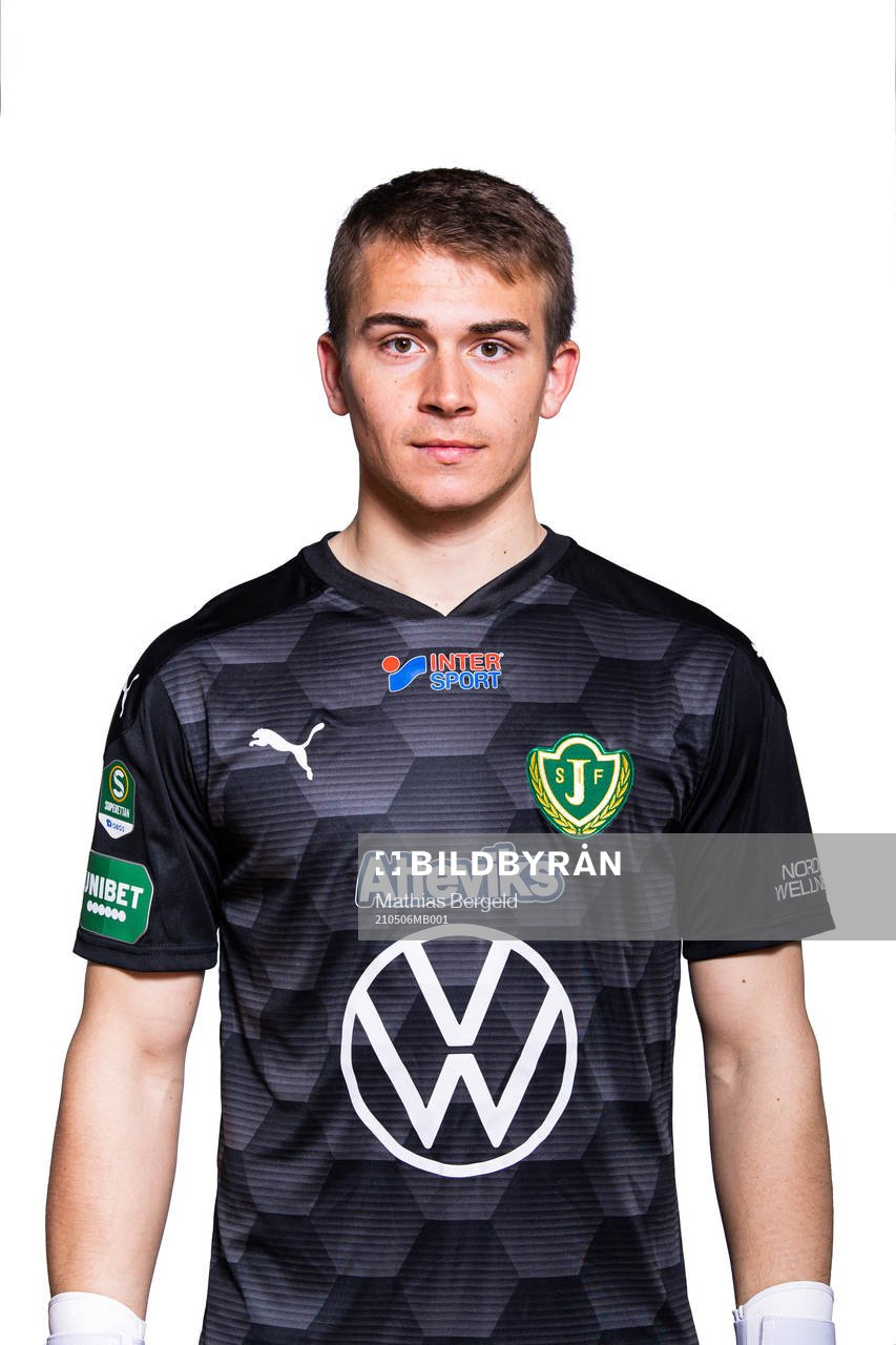 Jönköpings målvakt Felix Jakobsson