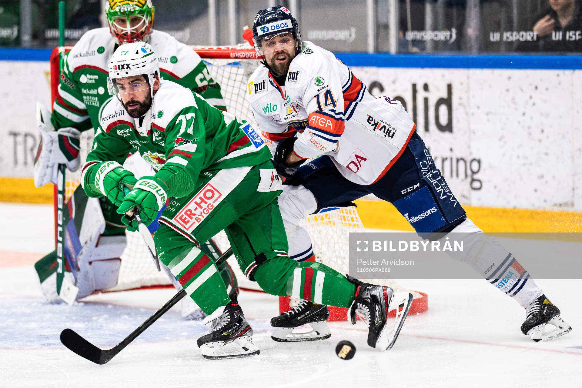 Rögles Joseph LaLeggia och Växjös Emil Pettersson