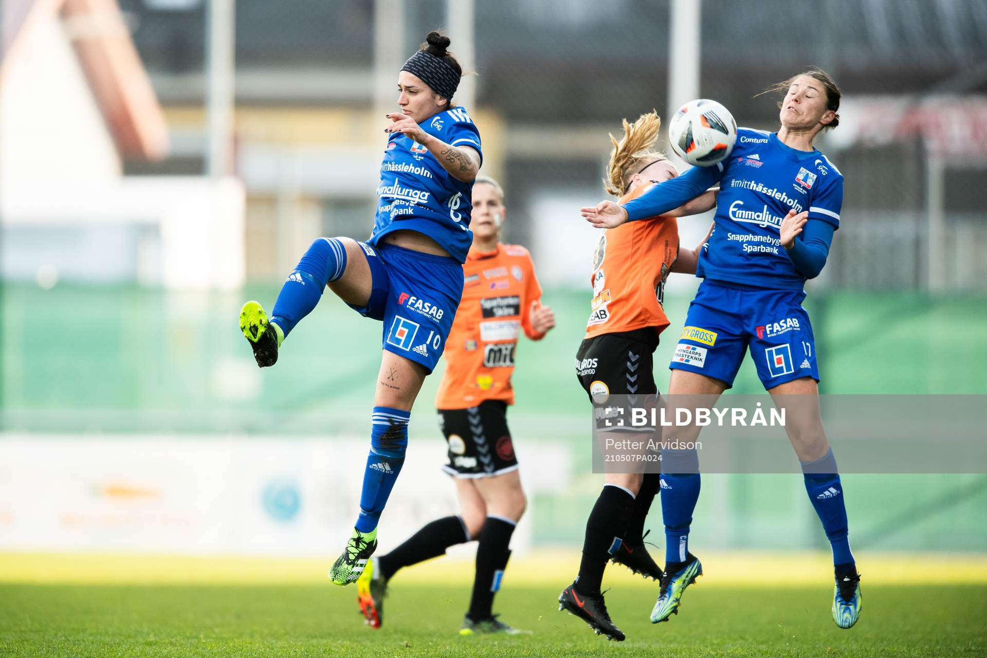 Vittsjös Fernanda Da Silva och Emily Gielnik