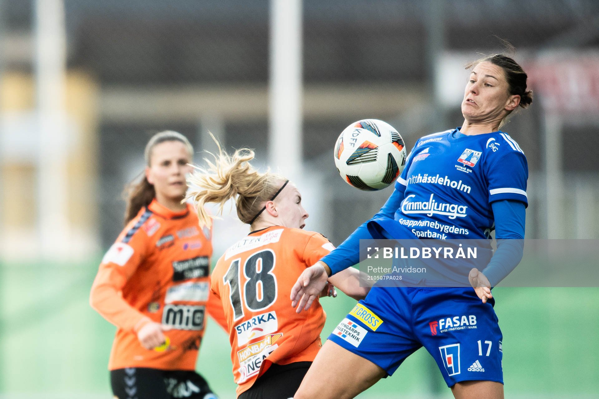 Vittsjös Emily Gielnik mot Kristianstads Jutta Rantala