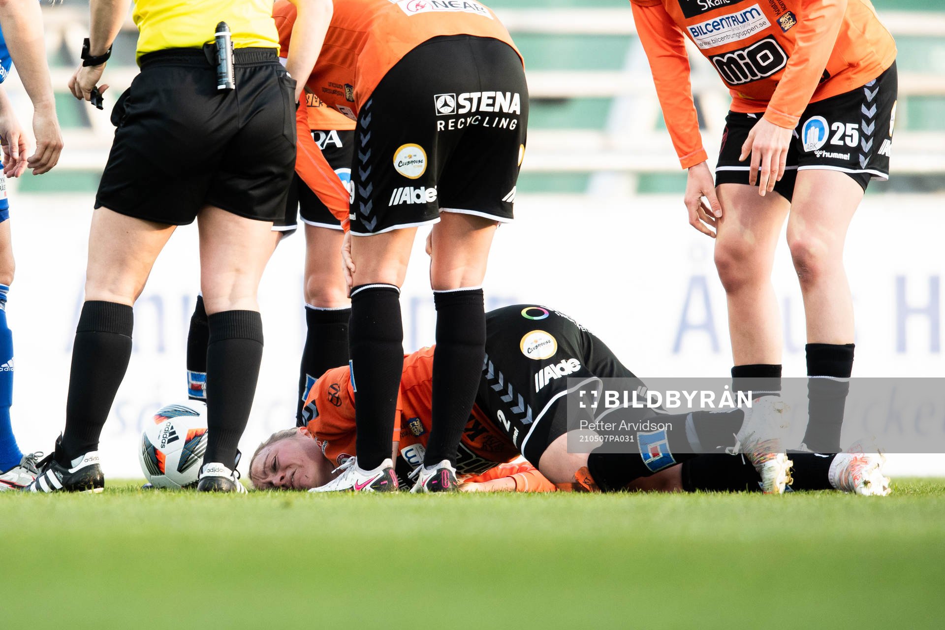 Kristianstads Sif Atladóttir har ont