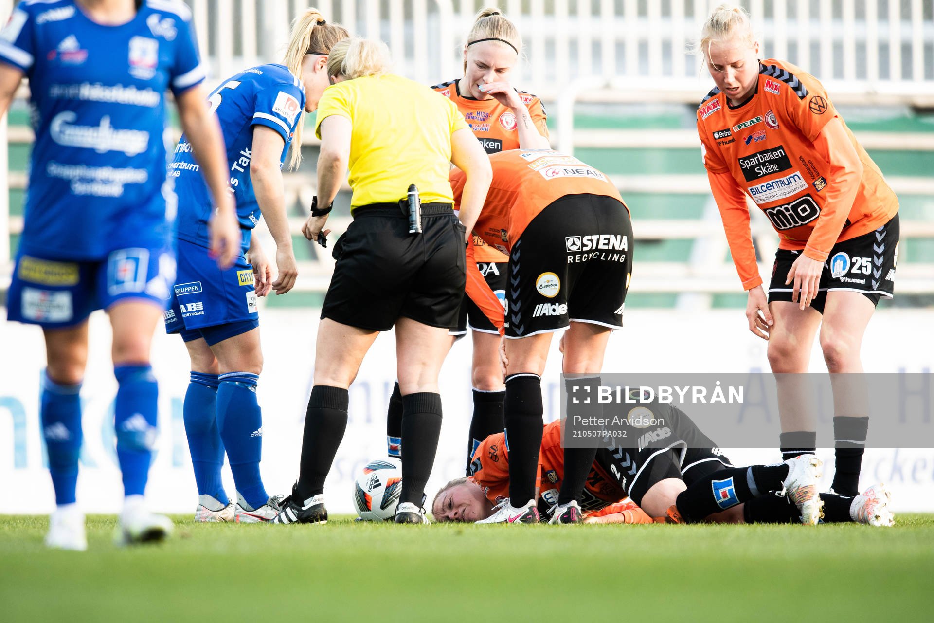 Kristianstads Sif Atladóttir har ont