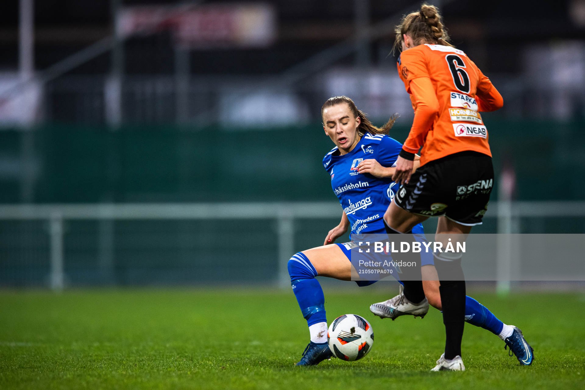 Vittsjös Filippa Wallén och Kristianstads Amanda Edgren