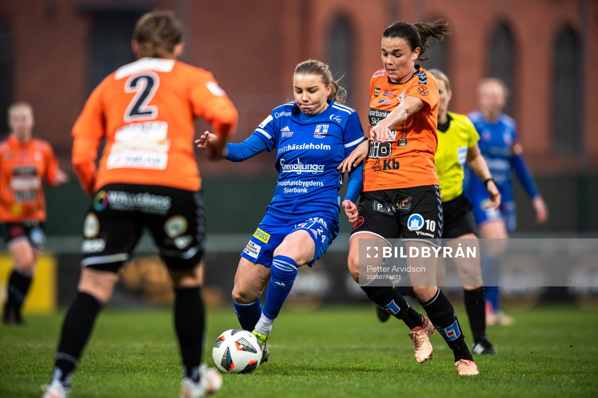 Vittsjös Ebba Hed och Kristianstads Anna Welin
